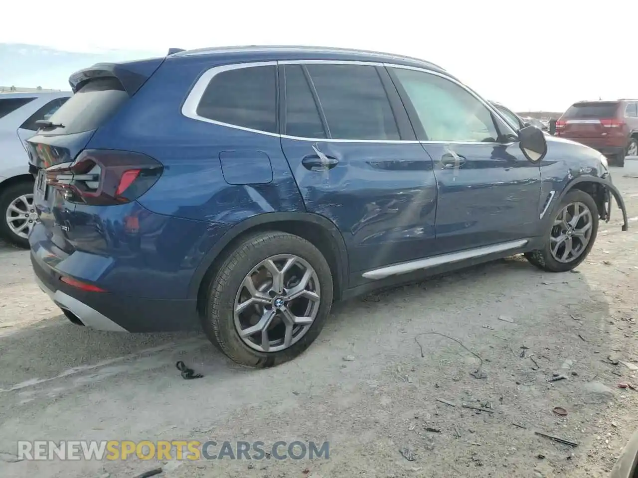 3 Фотография поврежденного автомобиля 5UX53DP00P9N79781 BMW X3 2023