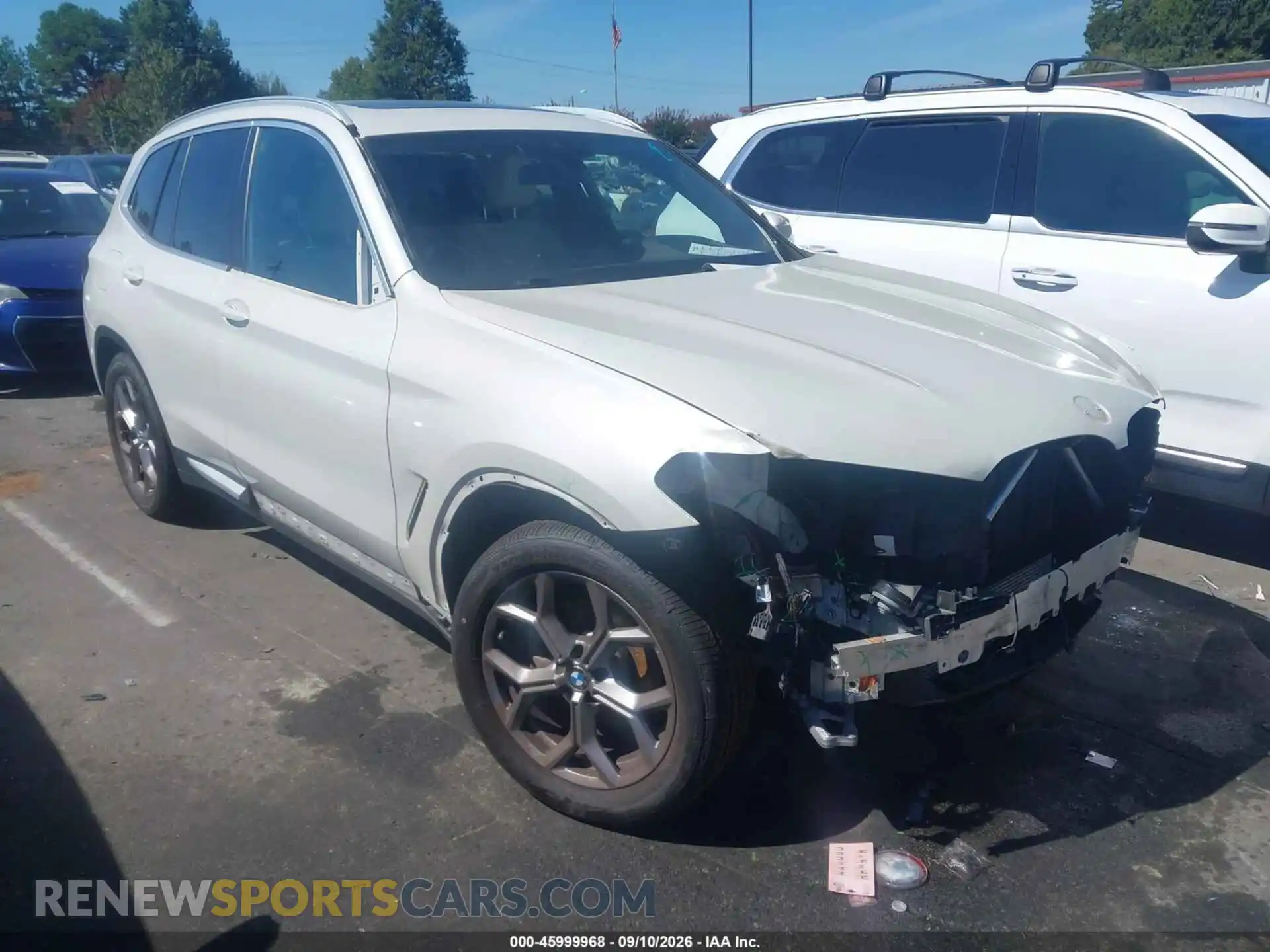 1 fotografías del automóvil dañado 5UX53DP00P9P05993 BMW X3 2023