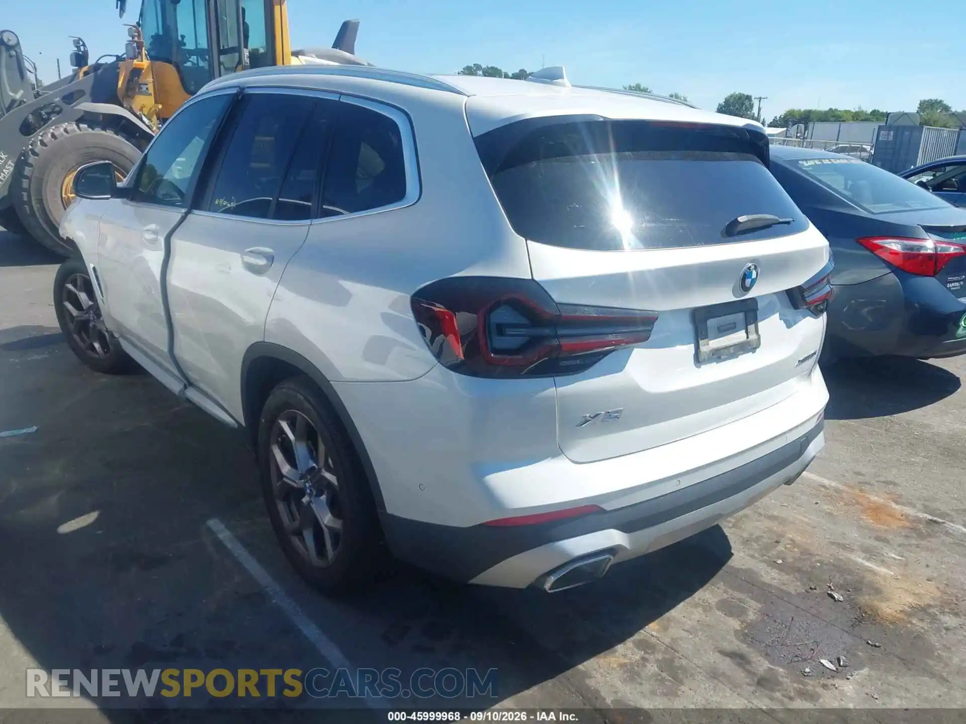 3 fotografías del automóvil dañado 5UX53DP00P9P05993 BMW X3 2023