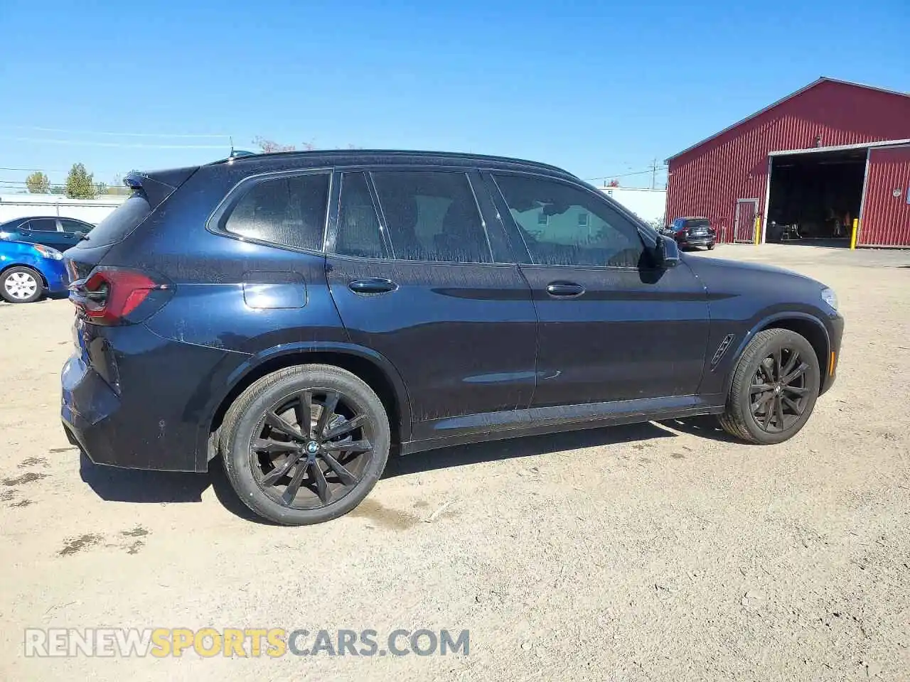 3 Photograph of a damaged car 5UX53DP00P9P58452 BMW X3 2023