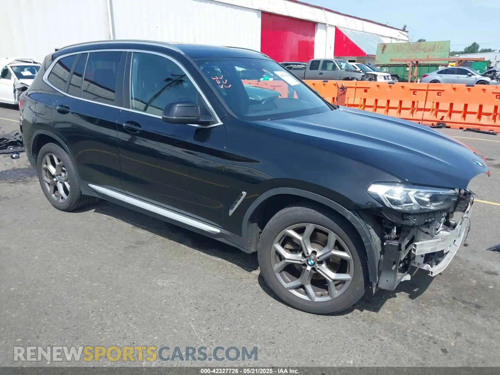1 Photograph of a damaged car 5UX53DP00P9R81784 BMW X3 2023