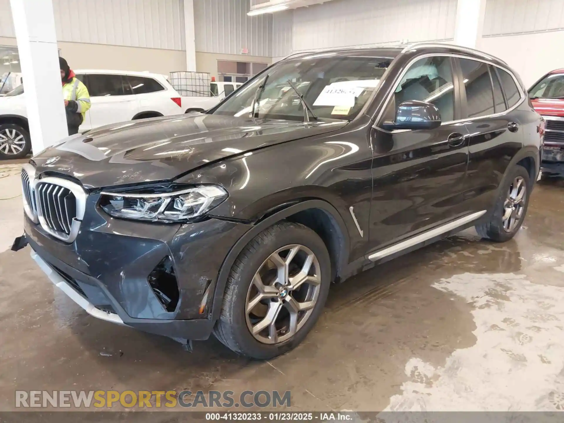 2 Photograph of a damaged car 5UX53DP00P9S47260 BMW X3 2023