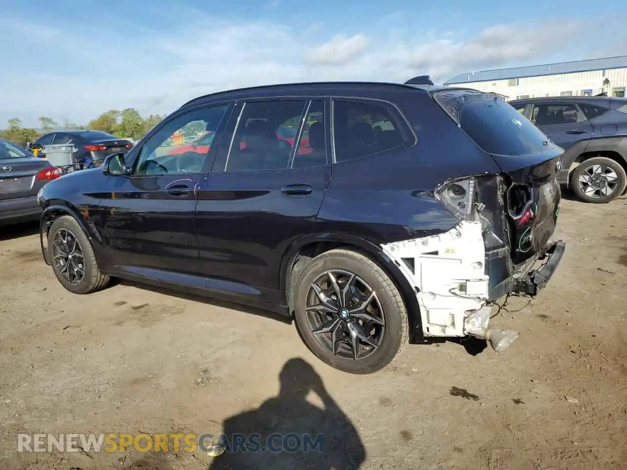 2 Photograph of a damaged car 5UX53DP01P9P45757 BMW X3 2023