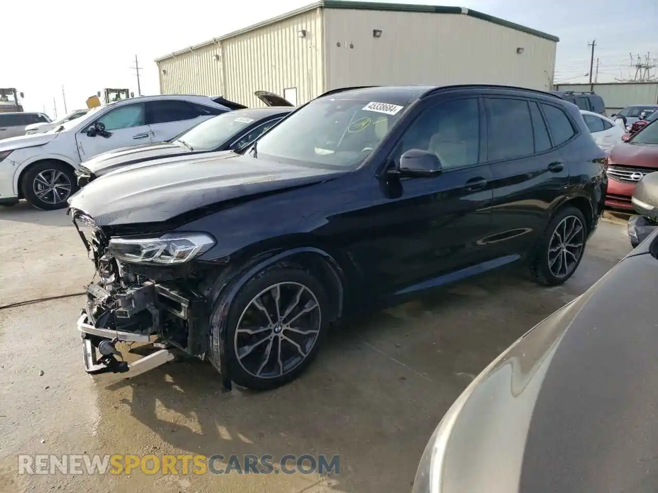 1 Photograph of a damaged car 5UX53DP03P9N51229 BMW X3 2023