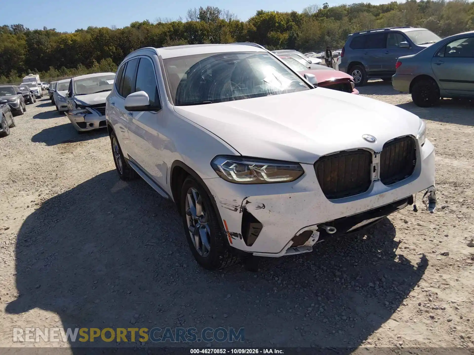 1 fotografías del automóvil dañado 5UX53DP03P9S93181 BMW X3 2023