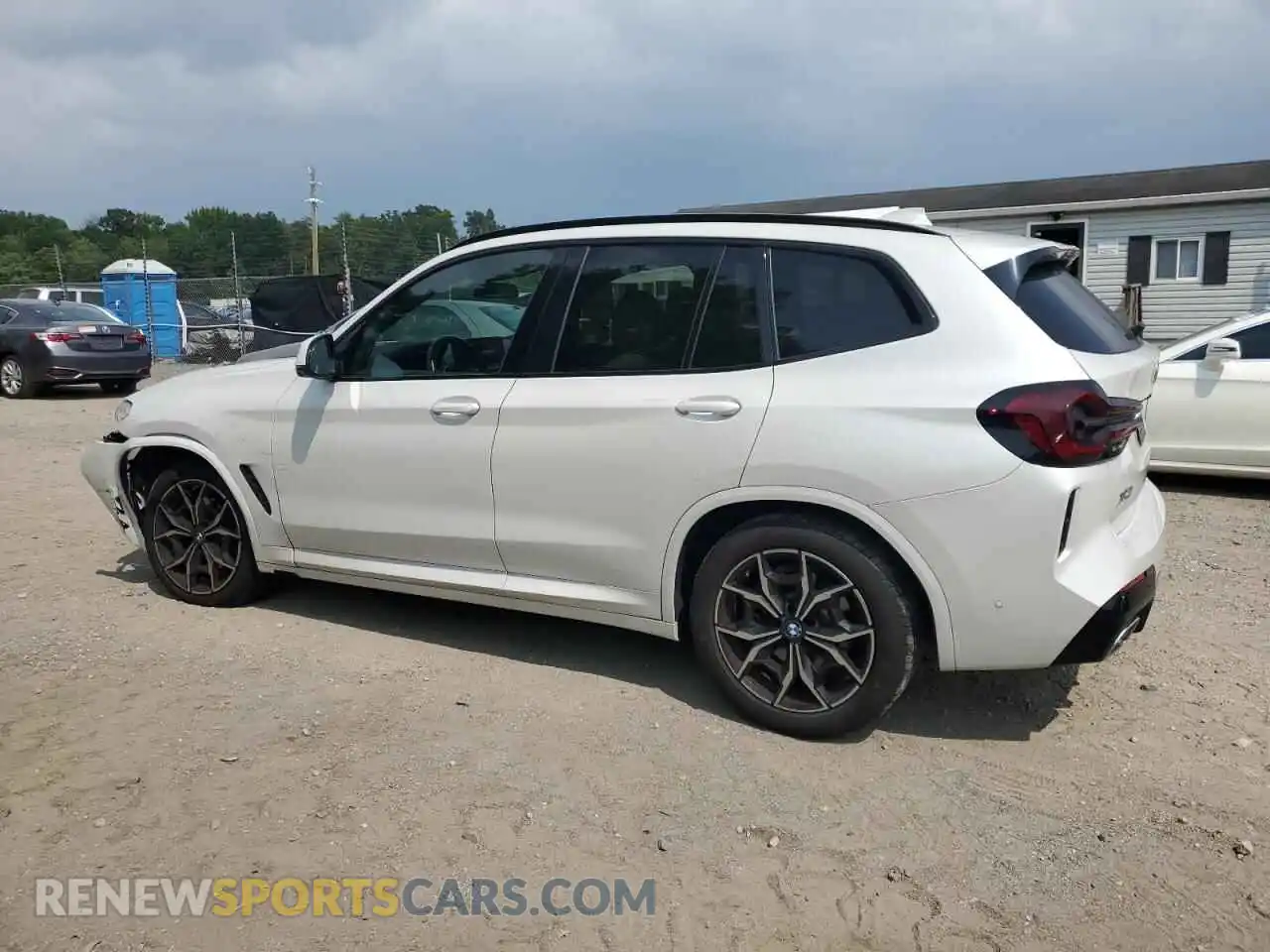 2 Photograph of a damaged car 5UX53DP04P9P65615 BMW X3 2023
