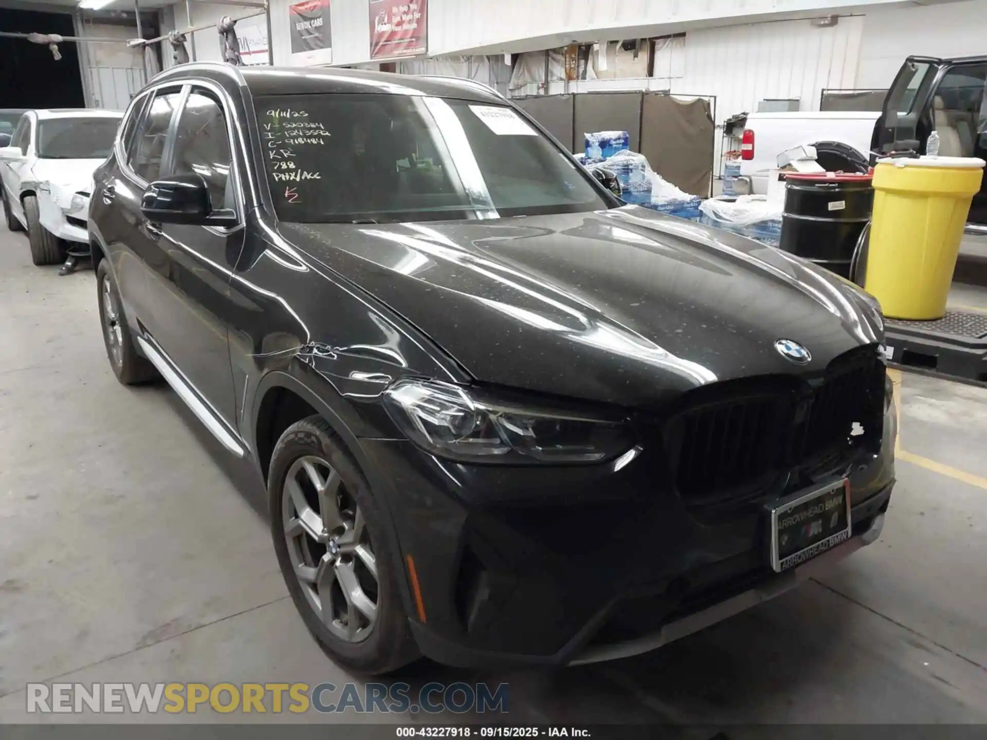 1 fotografías del automóvil dañado 5UX53DP04P9S20384 BMW X3 2023