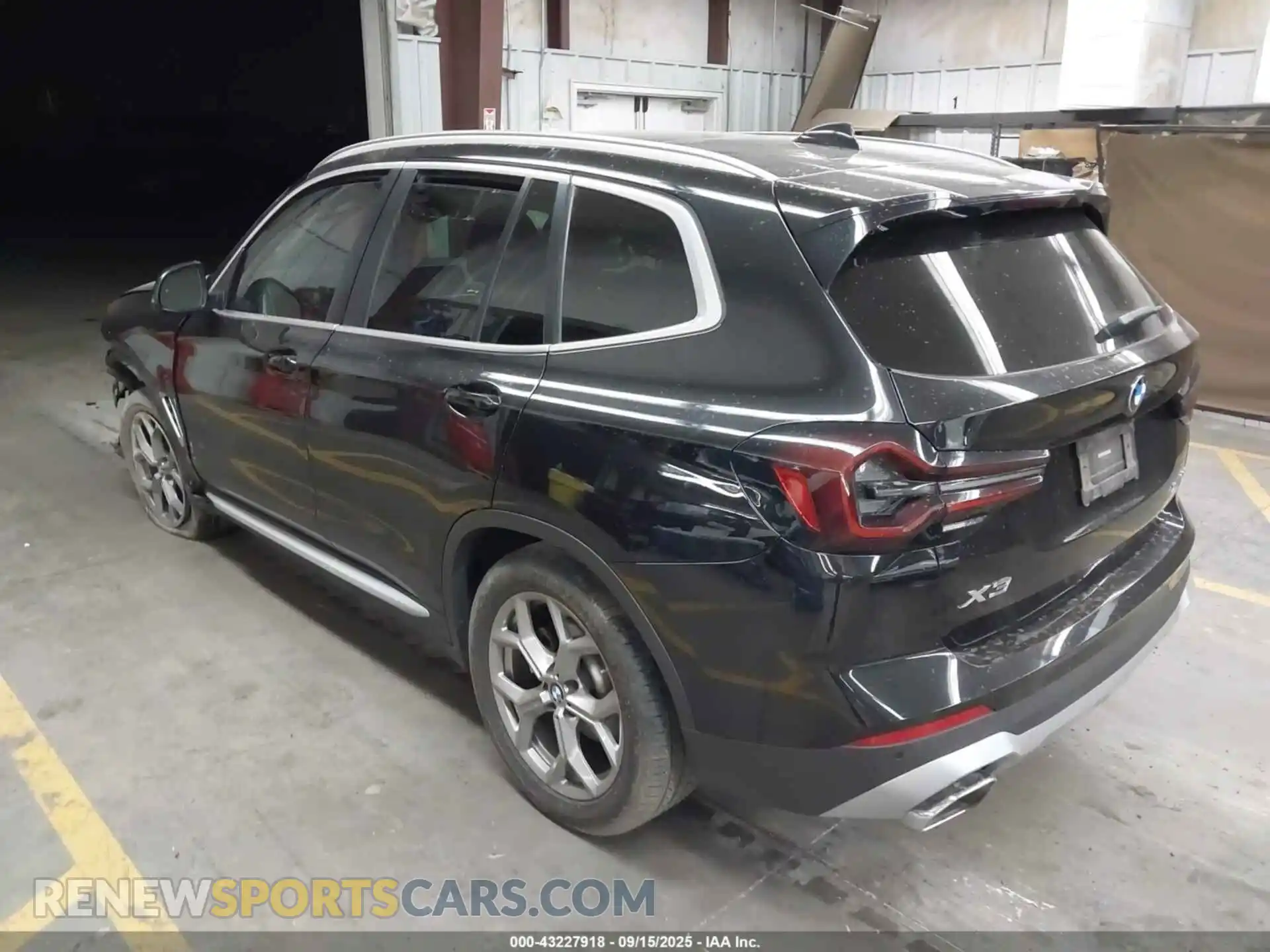 3 fotografías del automóvil dañado 5UX53DP04P9S20384 BMW X3 2023