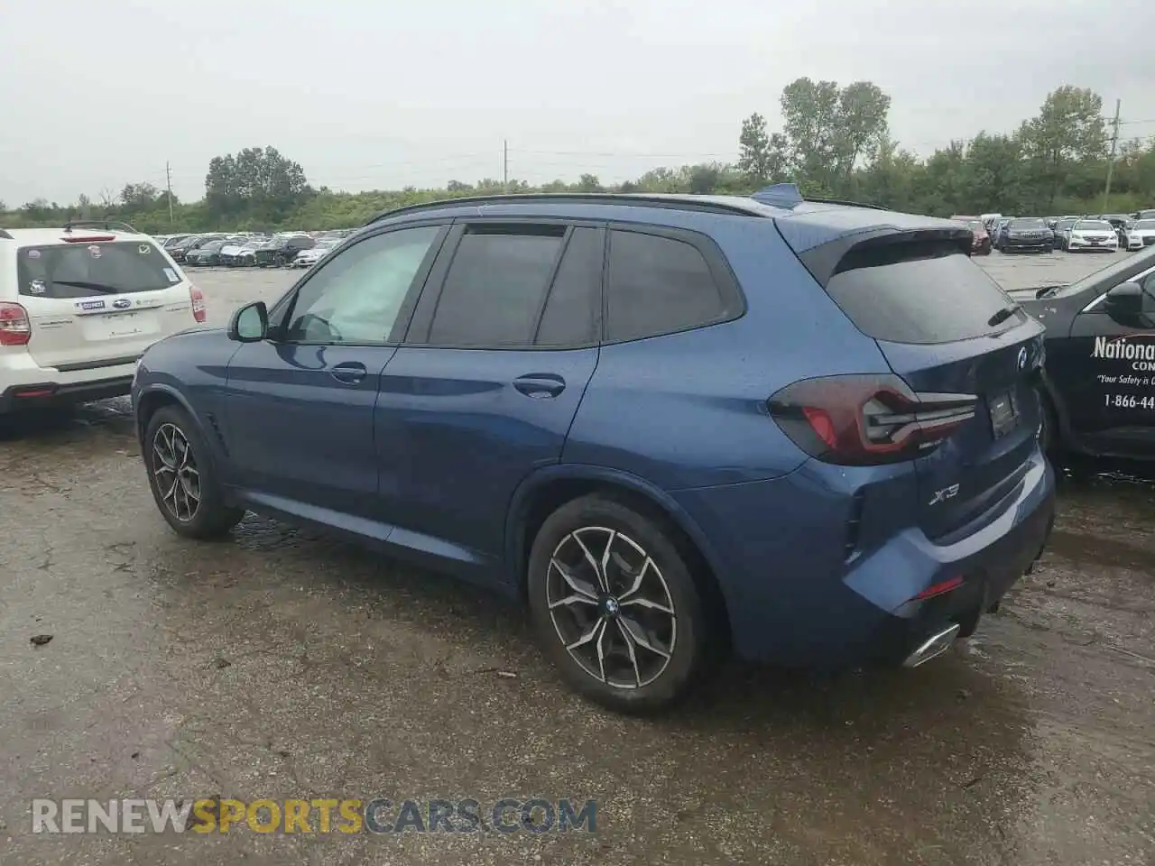 2 Photograph of a damaged car 5UX53DP04P9S61310 BMW X3 2023