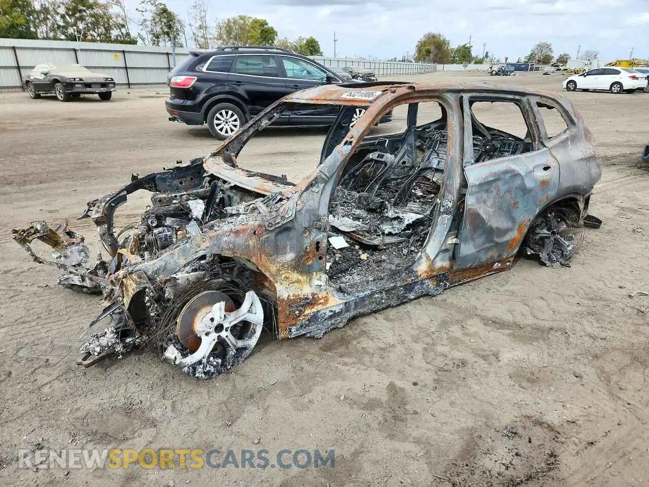 1 fotografías del automóvil dañado 5UX53DP04P9T21134 BMW X3 2023