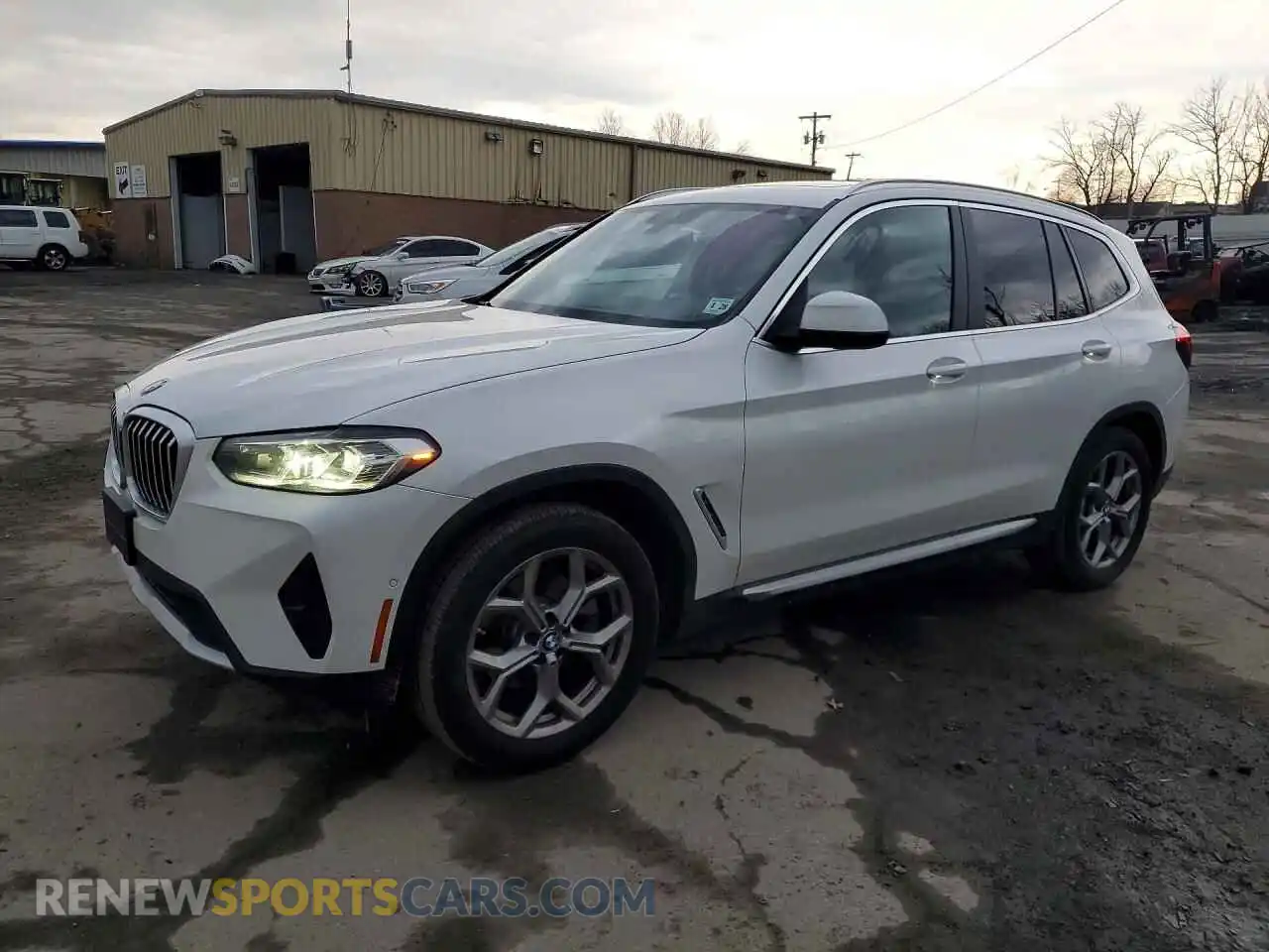 1 Photograph of a damaged car 5UX53DP05P9R13447 BMW X3 2023
