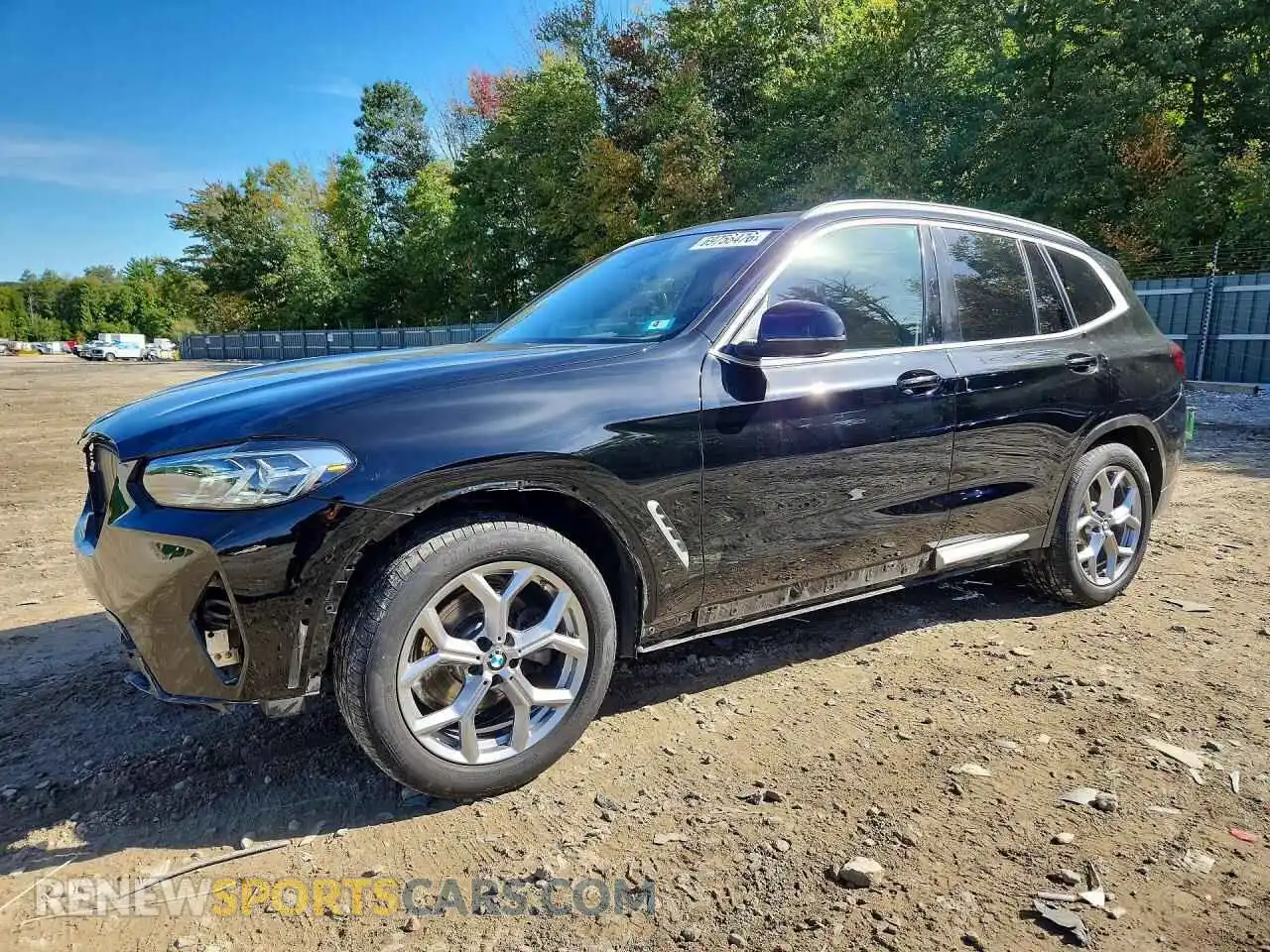 1 fotografías del automóvil dañado 5UX53DP05P9R90688 BMW X3 2023