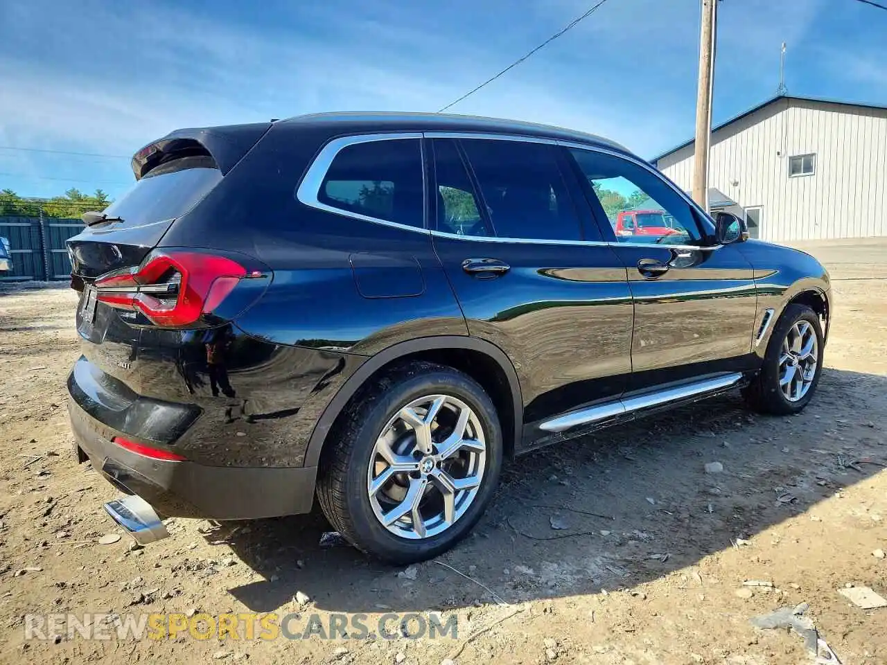3 fotografías del automóvil dañado 5UX53DP05P9R90688 BMW X3 2023