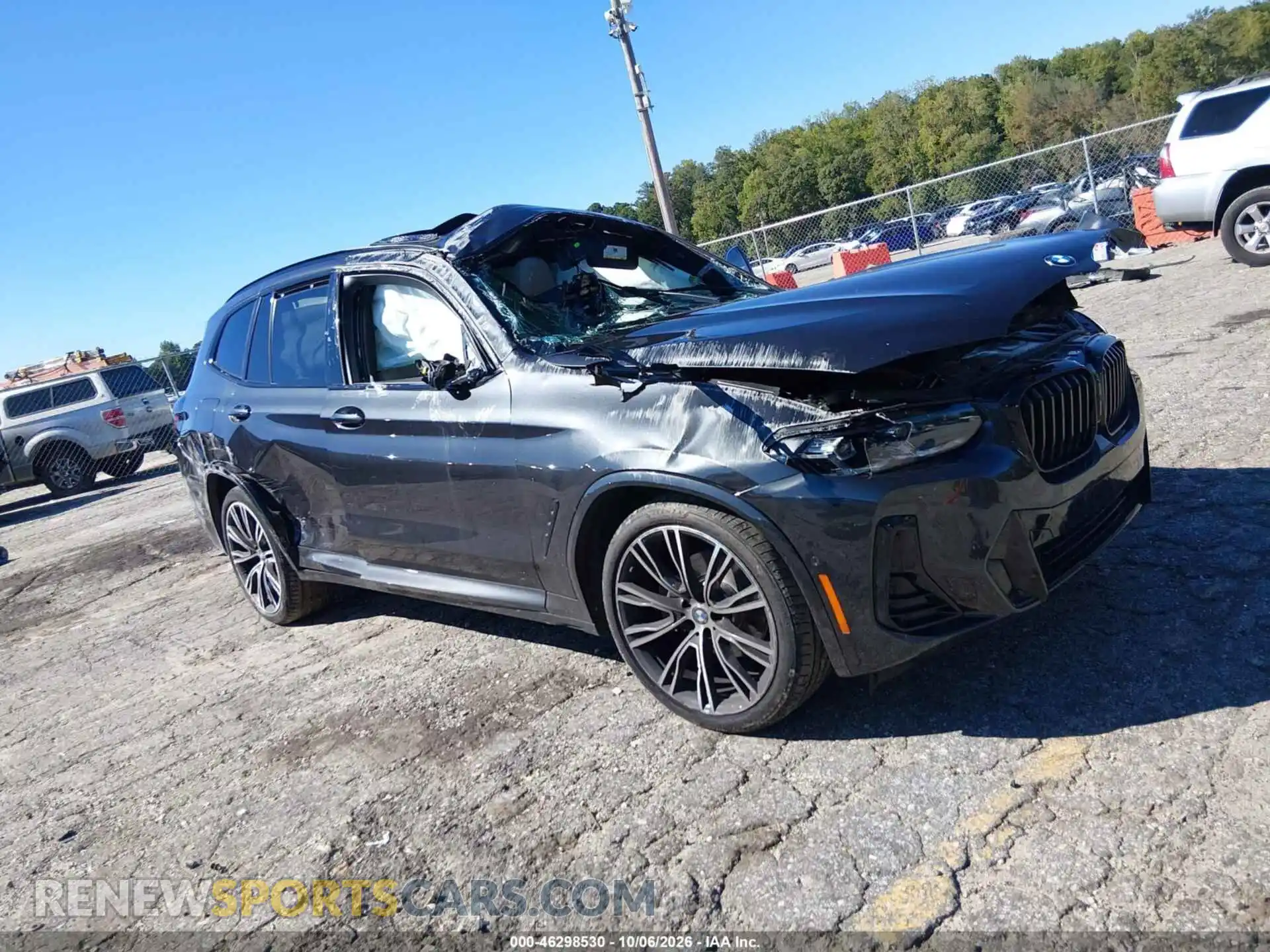 1 fotografías del automóvil dañado 5UX53DP06P9R01596 BMW X3 2023