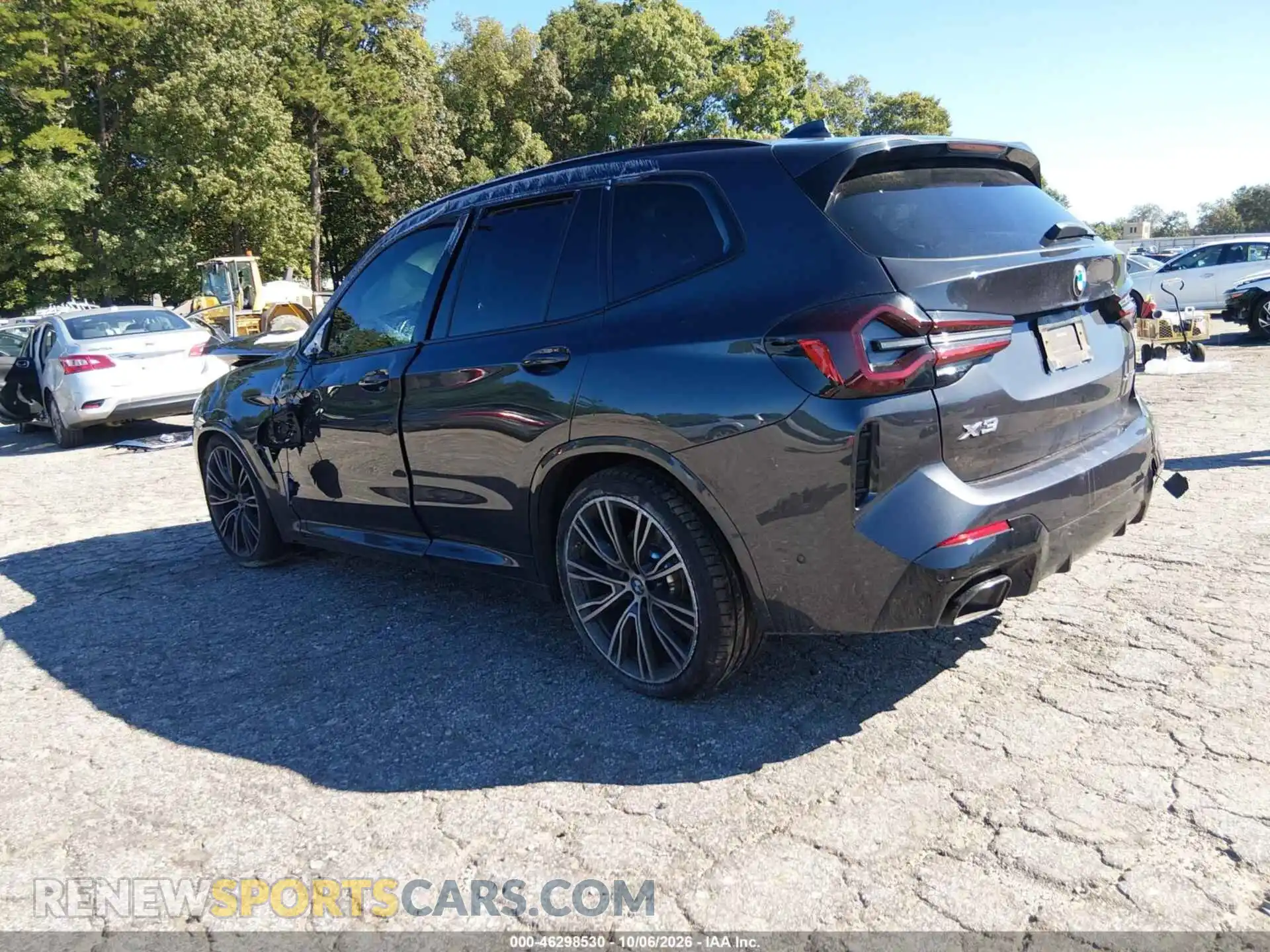 3 fotografías del automóvil dañado 5UX53DP06P9R01596 BMW X3 2023