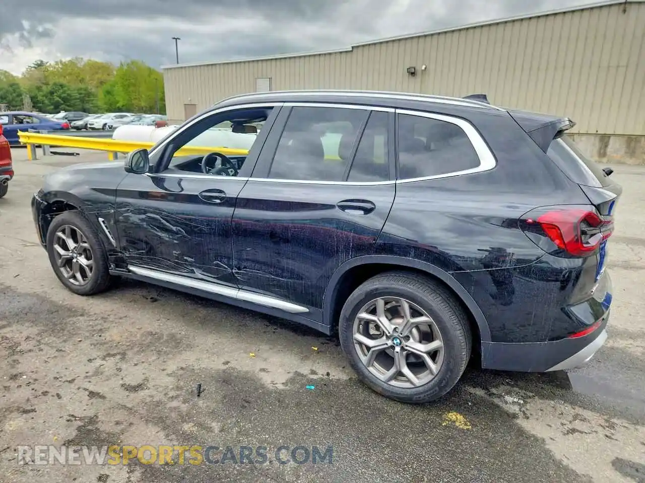 2 fotografías del automóvil dañado 5UX53DP06P9R27843 BMW X3 2023