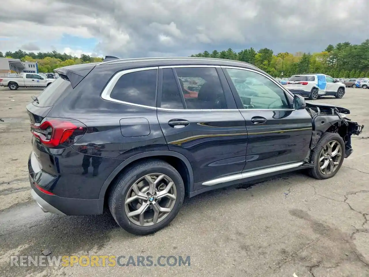 3 fotografías del automóvil dañado 5UX53DP06P9R27843 BMW X3 2023