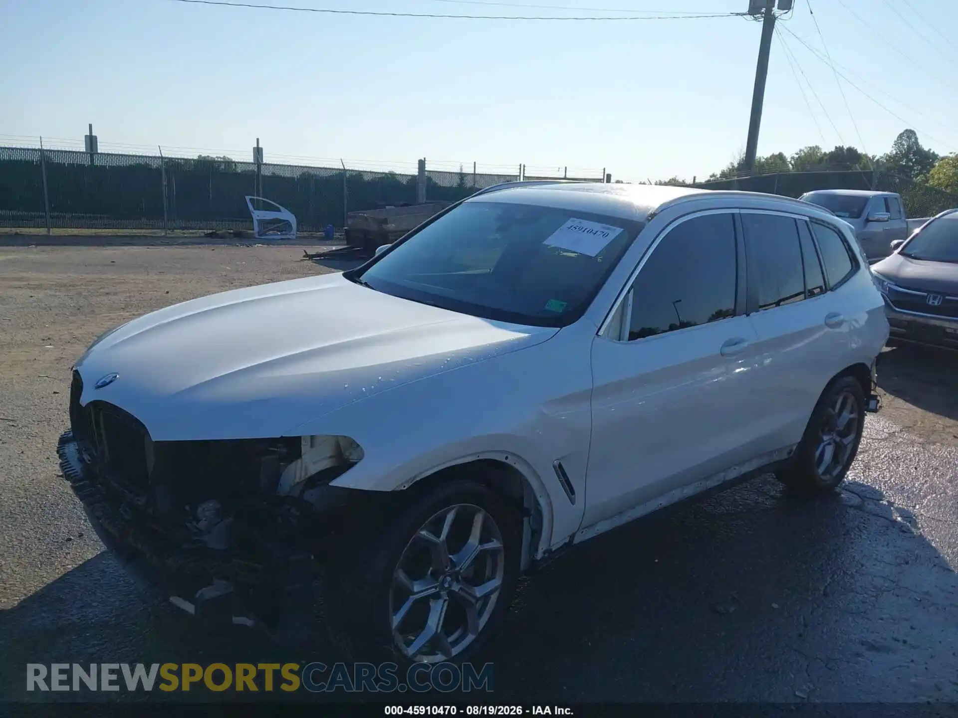 2 Photograph of a damaged car 5UX53DP06P9R83815 BMW X3 2023