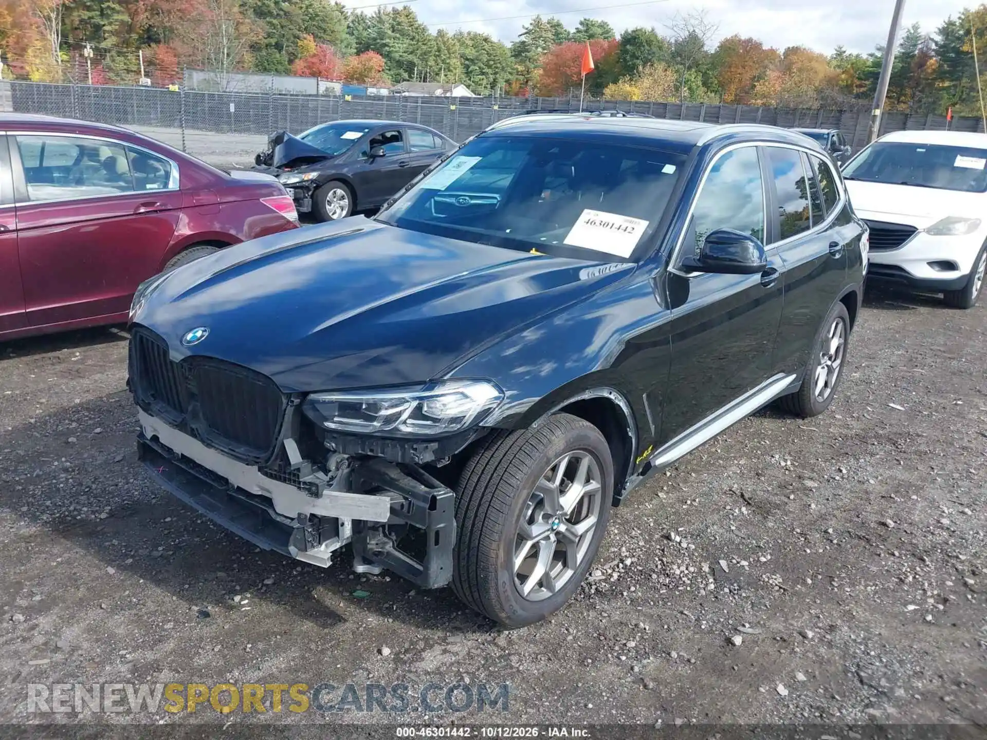2 Фотография поврежденного автомобиля 5UX53DP08P9R32896 BMW X3 2023