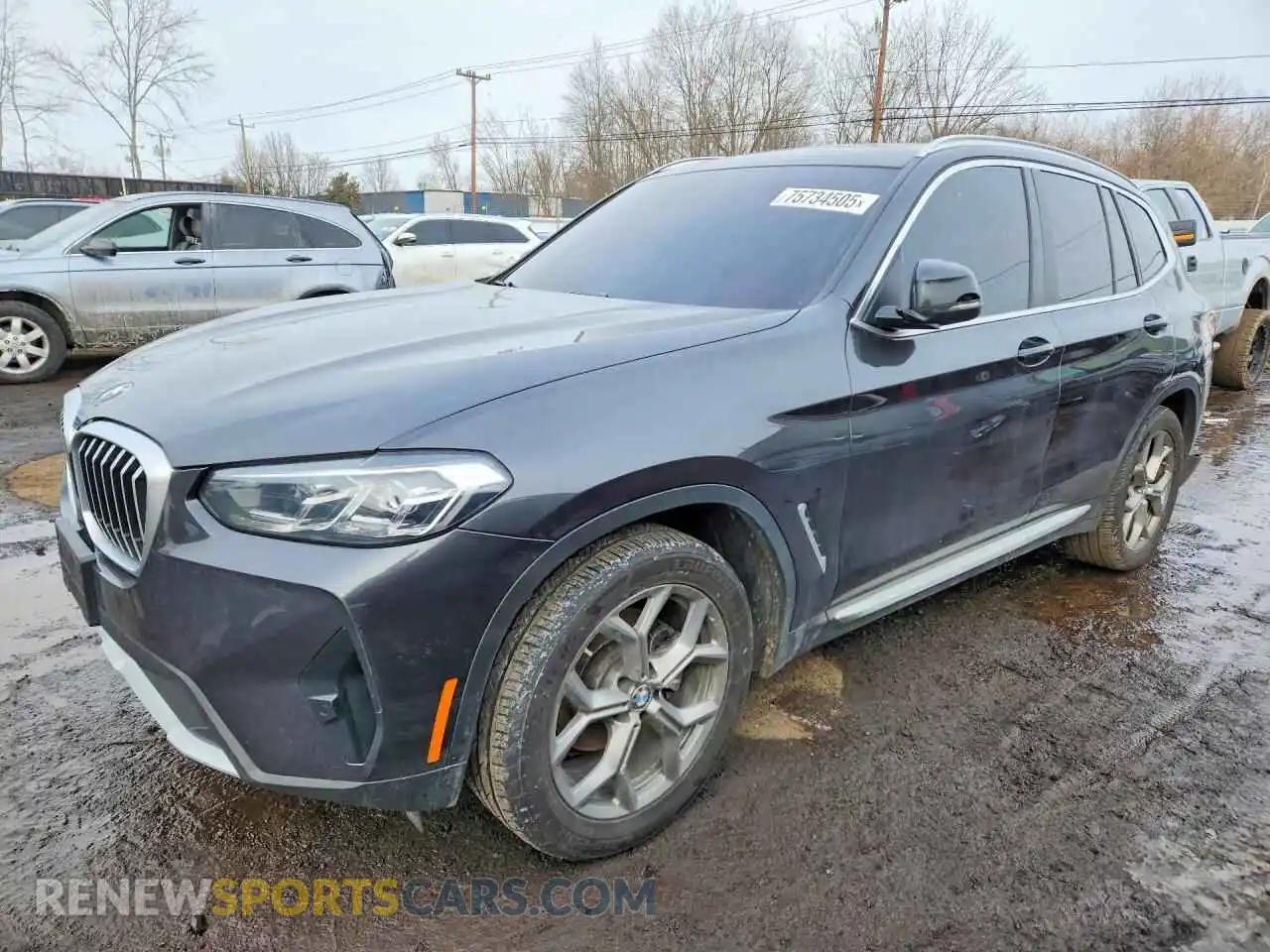 1 Фотография поврежденного автомобиля 5UX53DP08P9R38911 BMW X3 2023