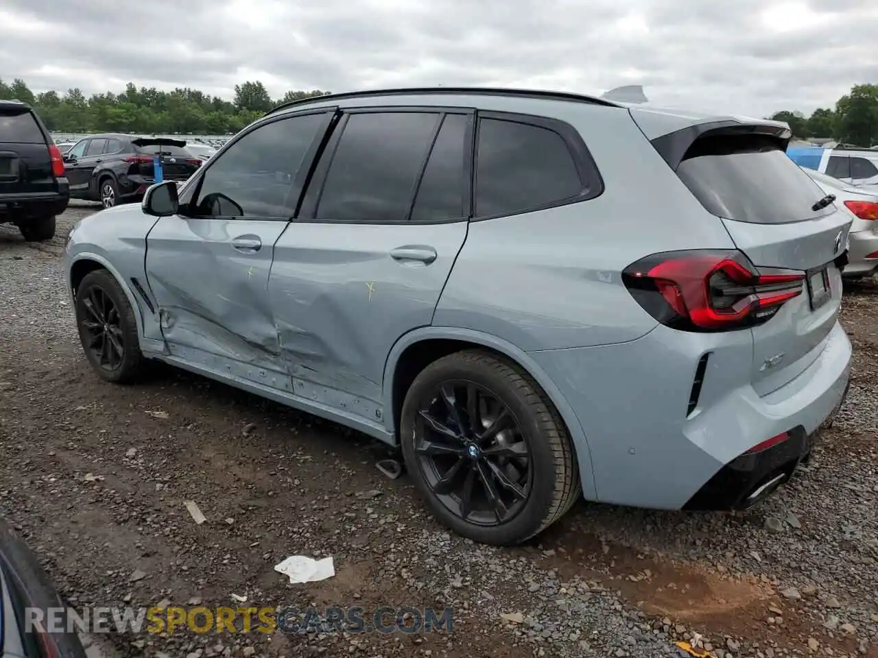 2 Фотография поврежденного автомобиля 5UX53DP09P9S97395 BMW X3 2023
