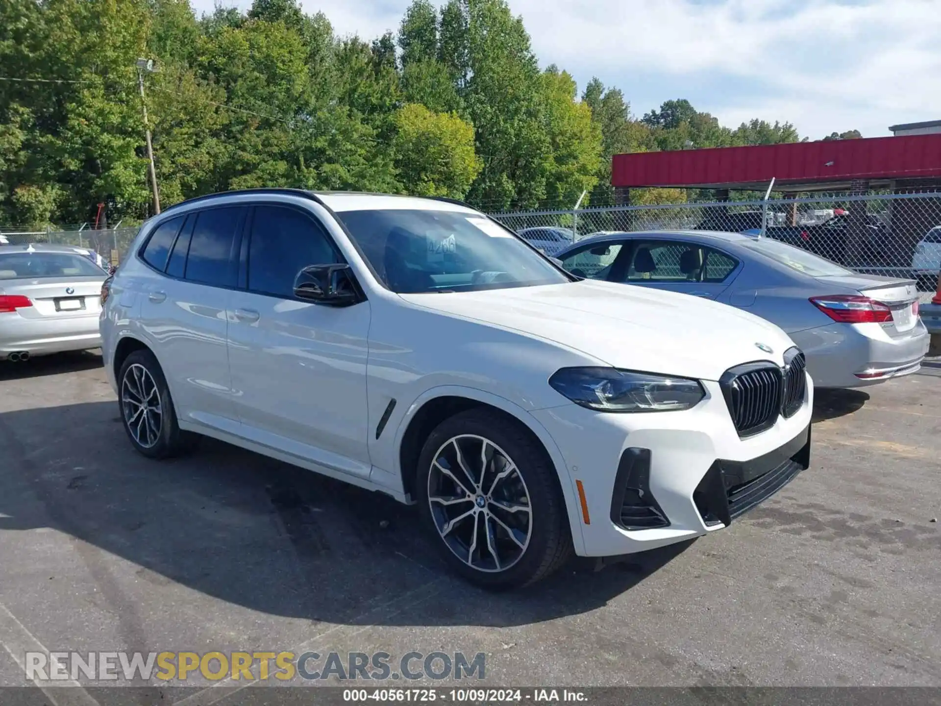 1 Photograph of a damaged car 5UX83DP00P9T21063 BMW X3 2023