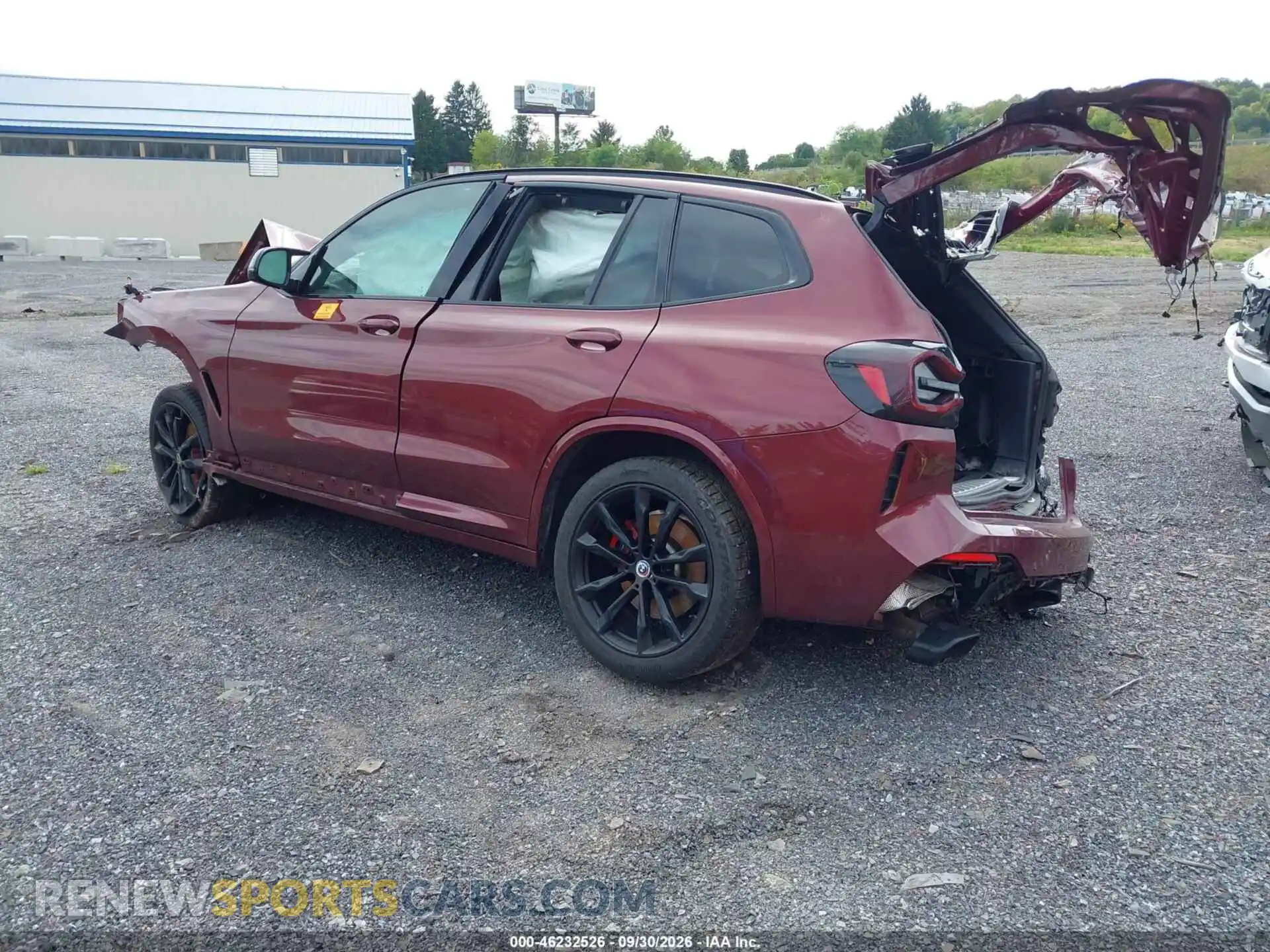 3 Фотография поврежденного автомобиля 5UX83DP03P9P37687 BMW X3 2023