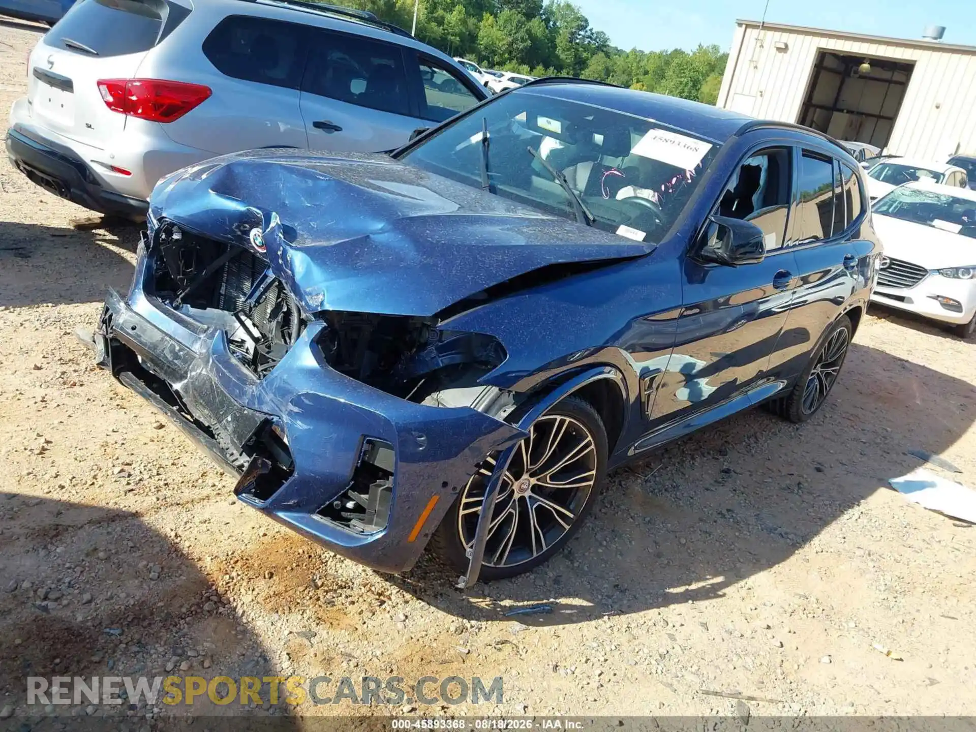 2 Photograph of a damaged car 5UX83DP05P9R01621 BMW X3 2023