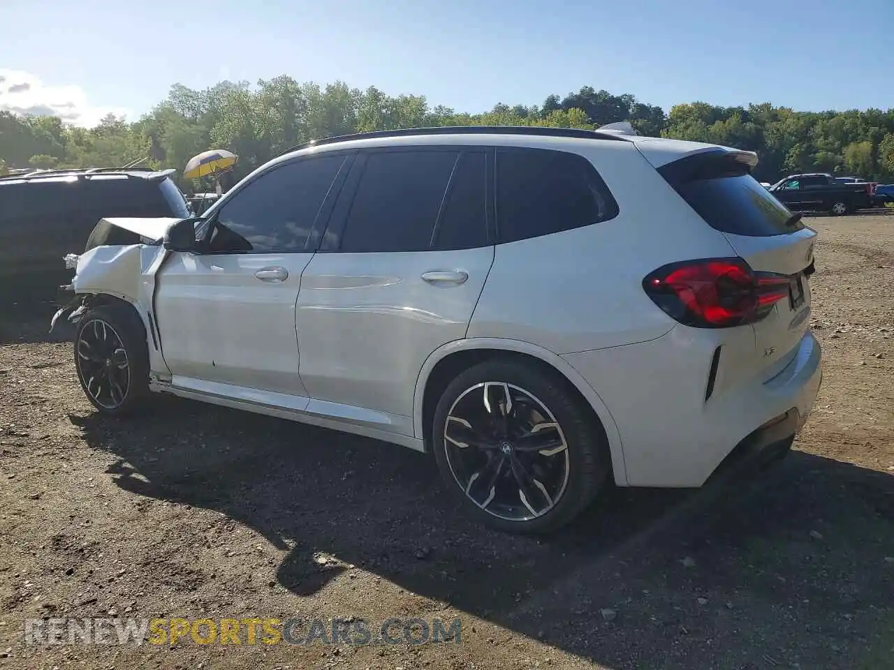 2 Photograph of a damaged car 5UX83DP06P9P54967 BMW X3 2023