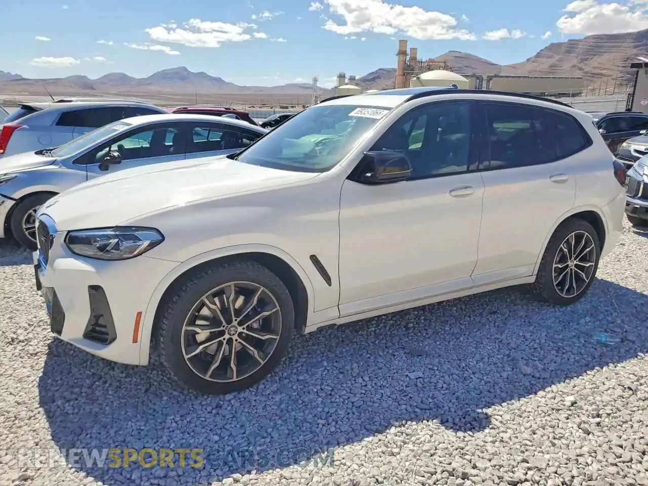 1 Photograph of a damaged car 5UX83DP07P9S22997 BMW X3 2023