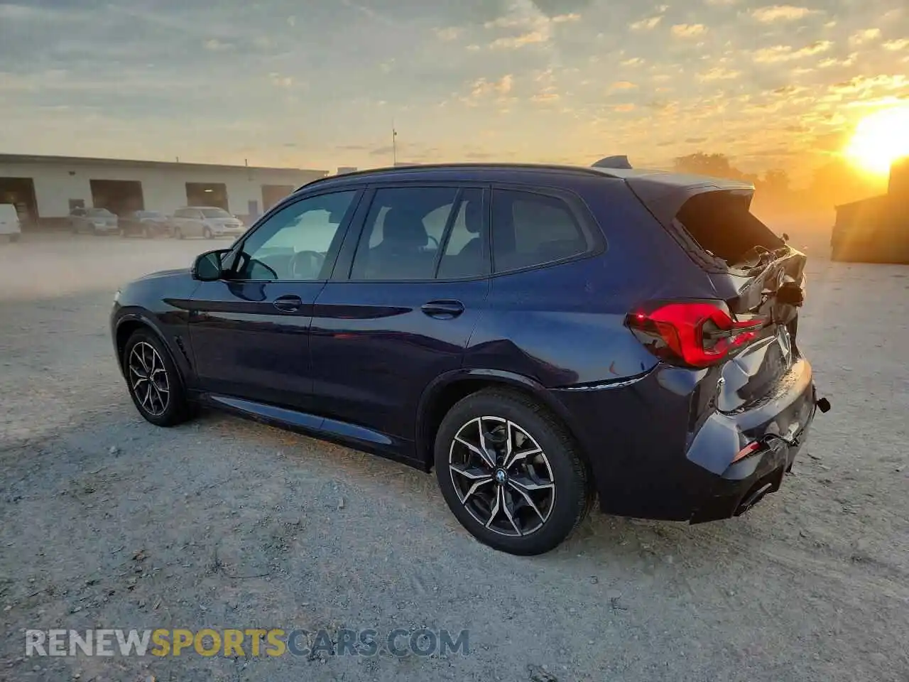 2 Photograph of a damaged car 5UX83DP0XP9T32345 BMW X3 2023