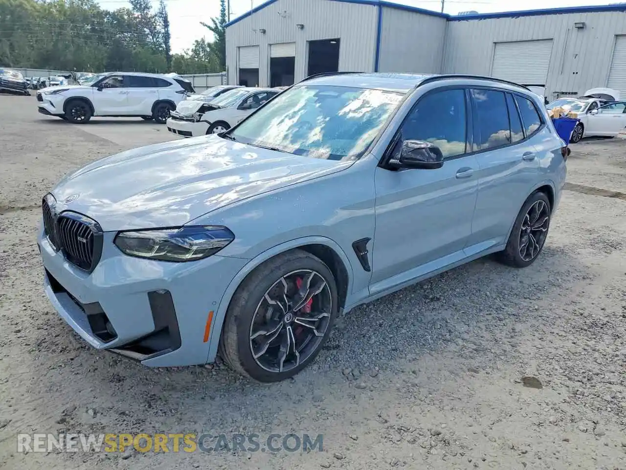 1 fotografías del automóvil dañado 5YM13EC00P9R26352 BMW X3 2023