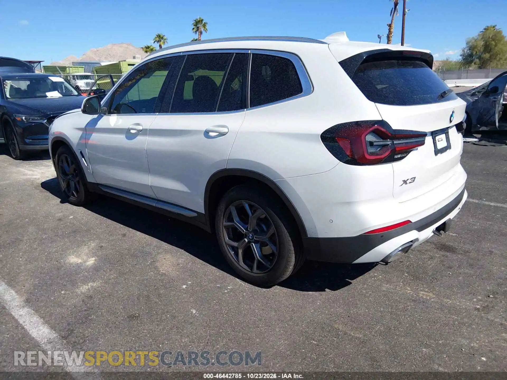 3 Photograph of a damaged car WBX47DP00PN217395 BMW X3 2023