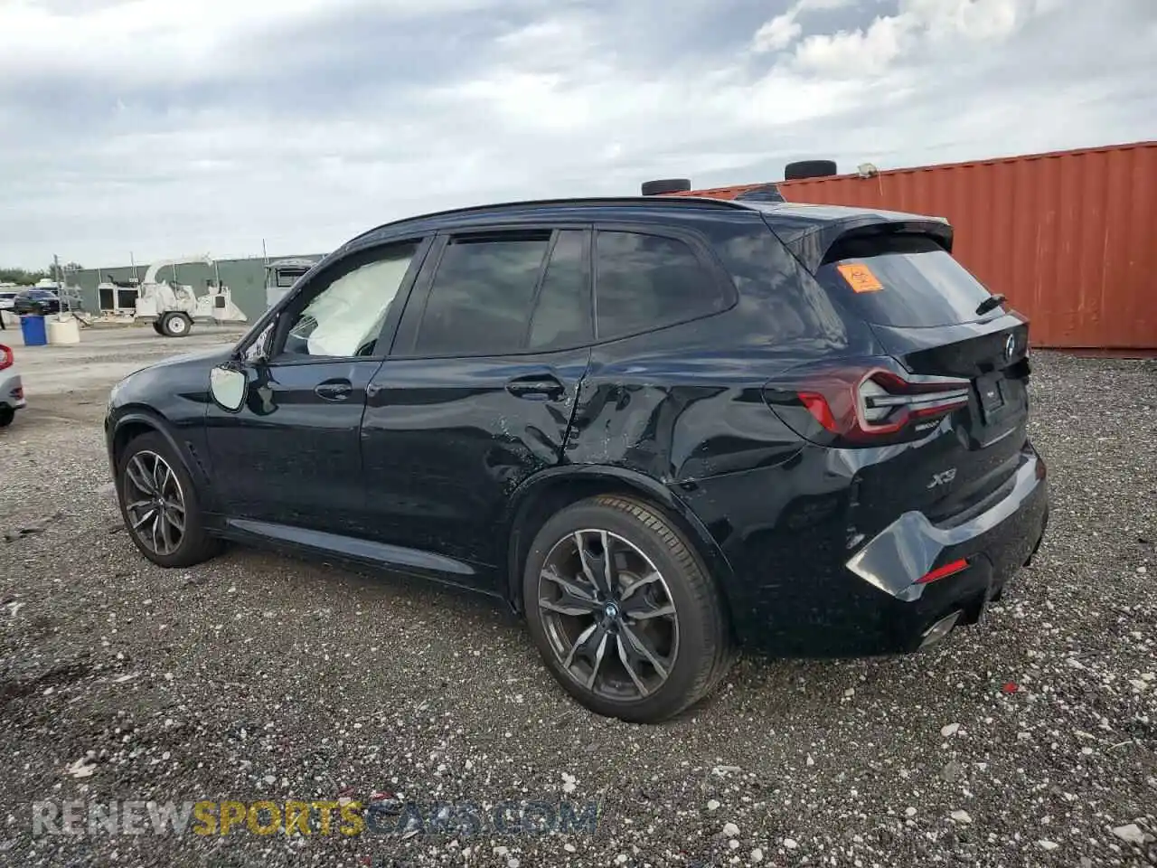 2 fotografías del automóvil dañado WBX47DP03PN218413 BMW X3 2023