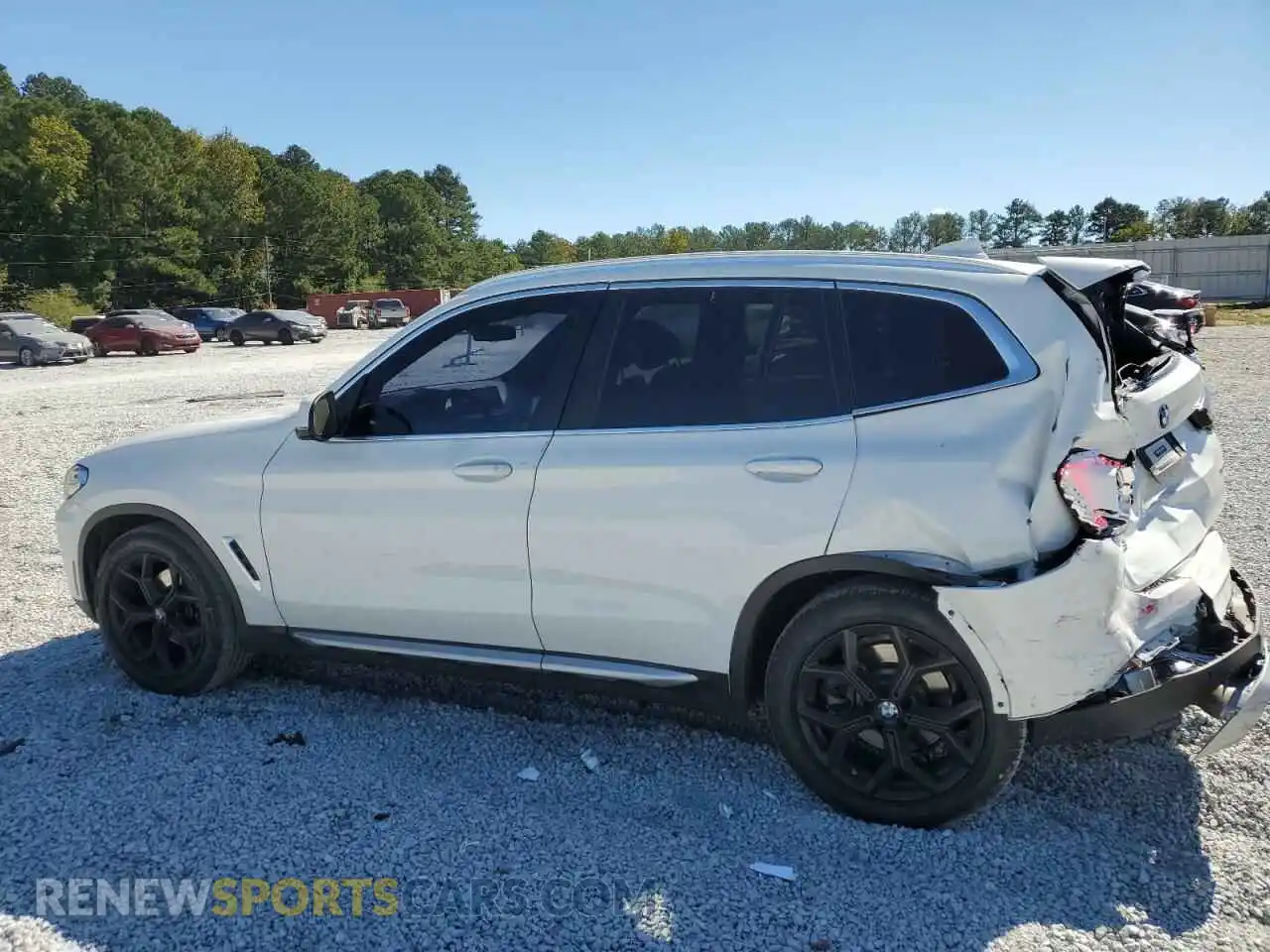 2 Photograph of a damaged car WBX47DP03PN223062 BMW X3 2023