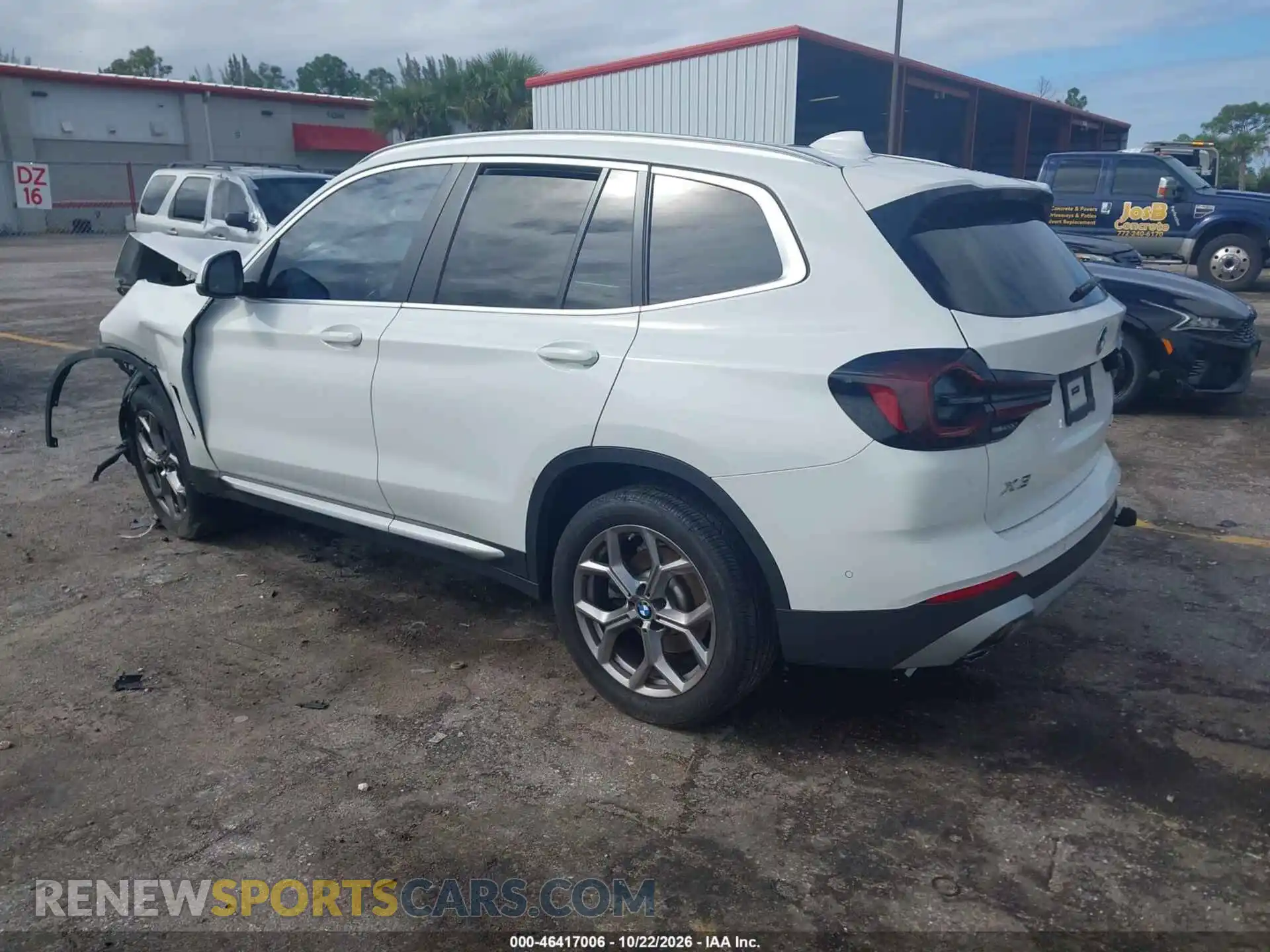 3 fotografías del automóvil dañado WBX47DP03PN231243 BMW X3 2023
