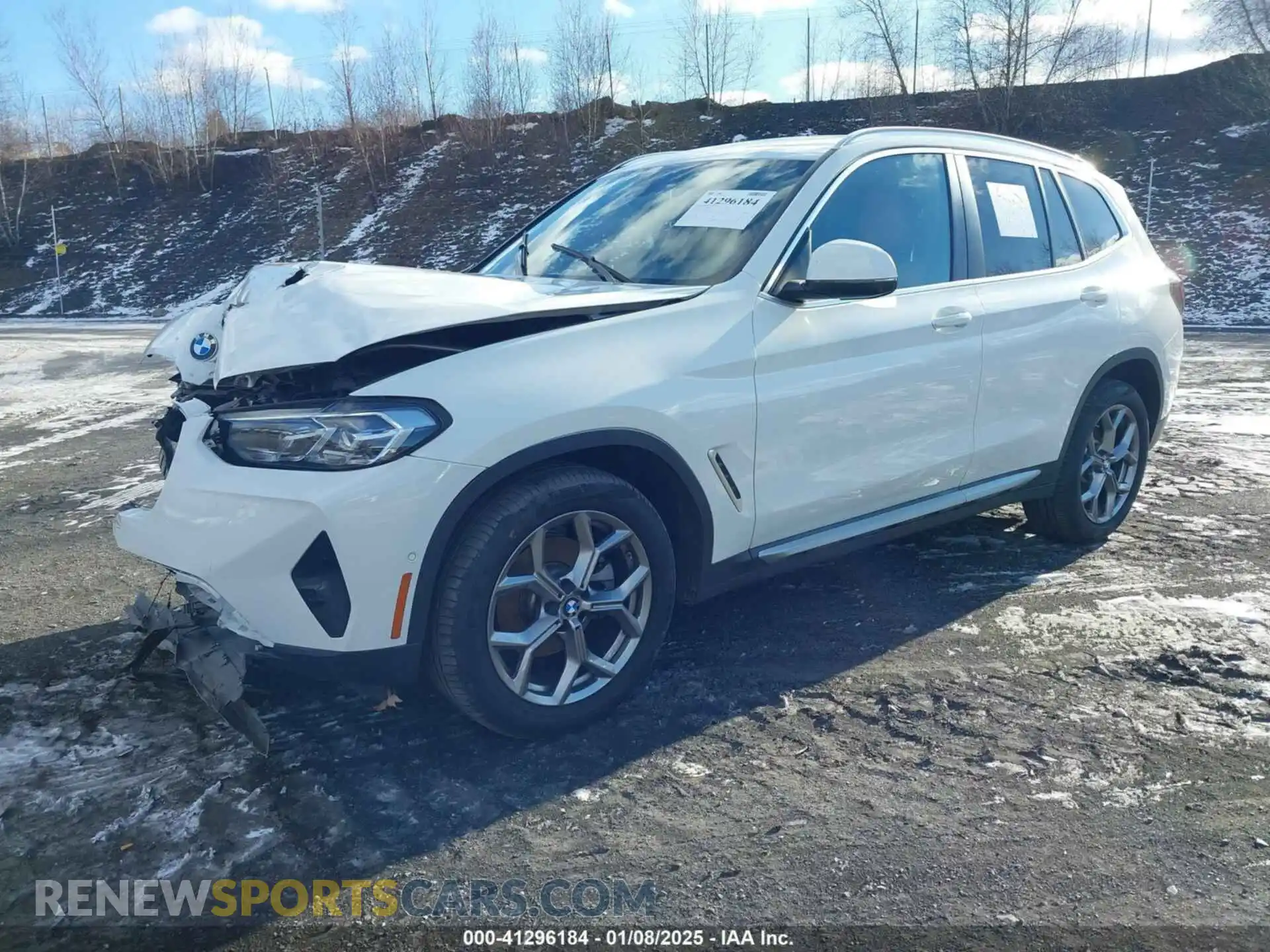 2 Photograph of a damaged car WBX47DP03PN239620 BMW X3 2023