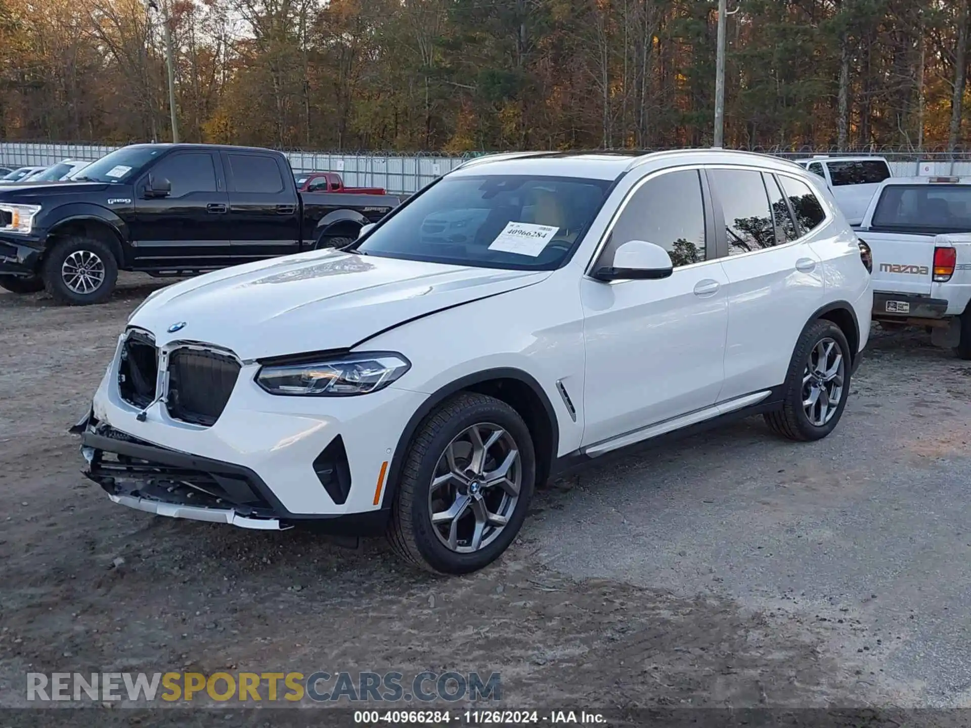 2 fotografías del automóvil dañado WBX47DP06PN230149 BMW X3 2023