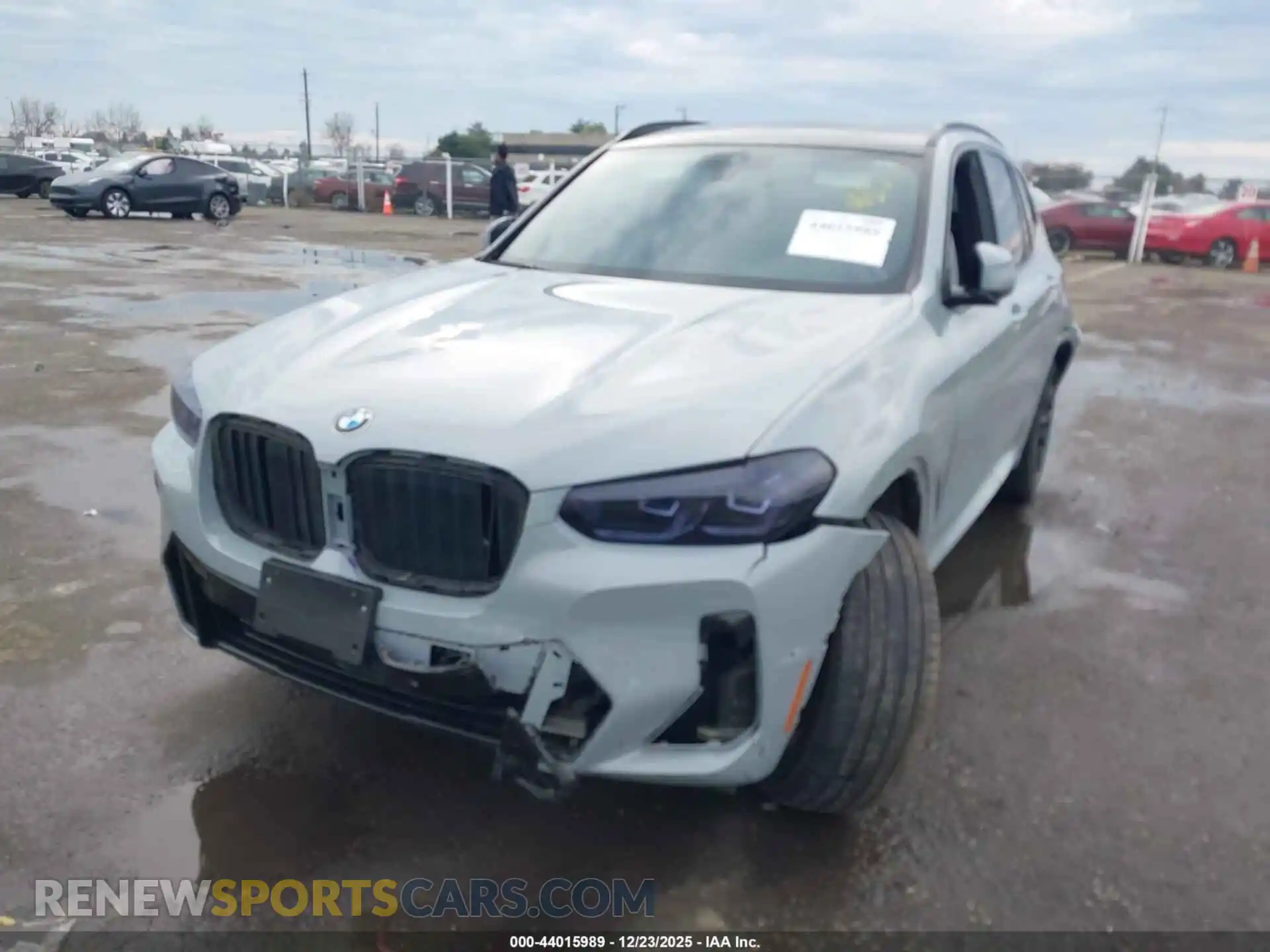 2 Photograph of a damaged car WBX47DP06PN238767 BMW X3 2023