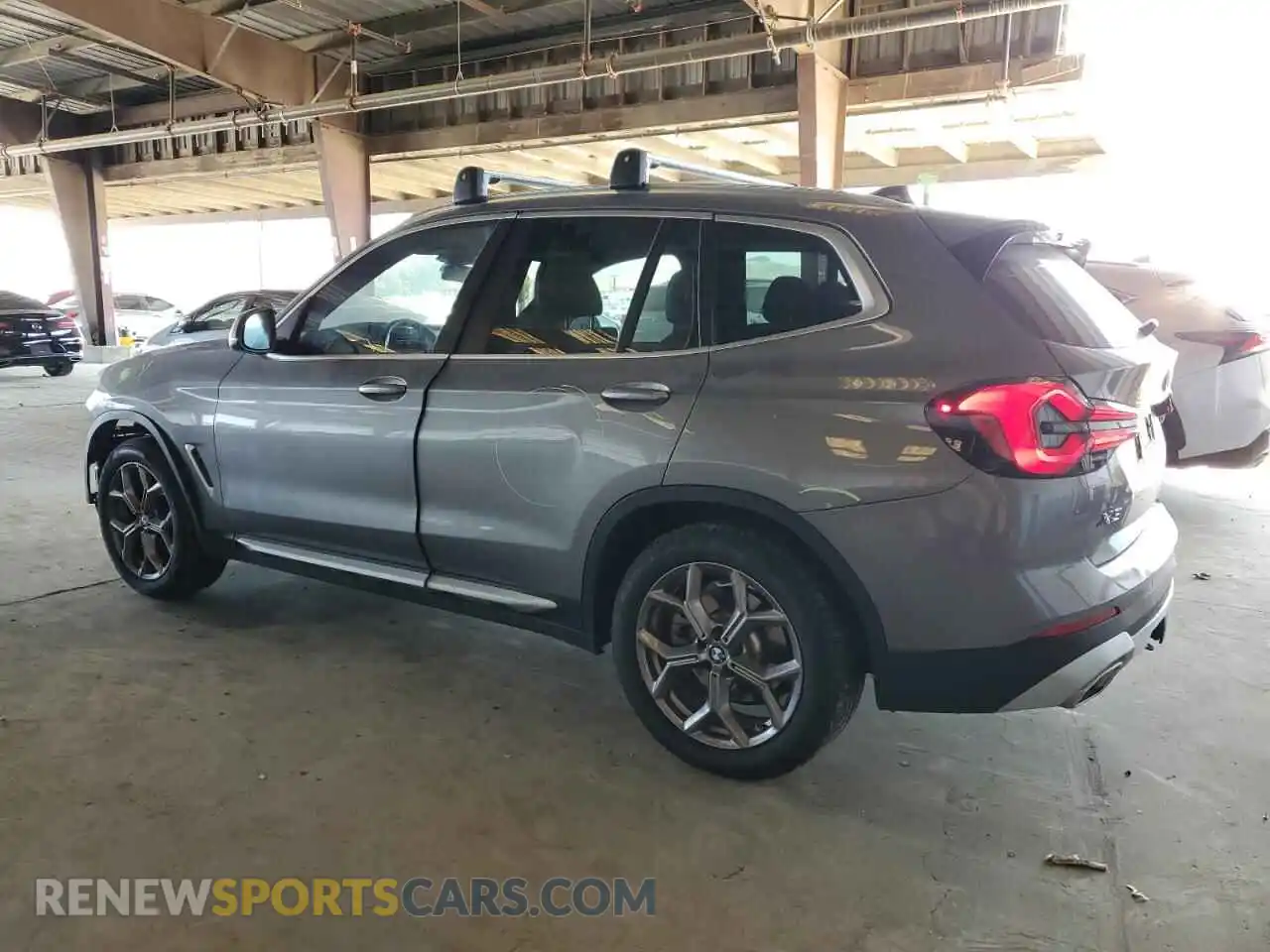 2 Photograph of a damaged car WBX57DP02PN237720 BMW X3 2023