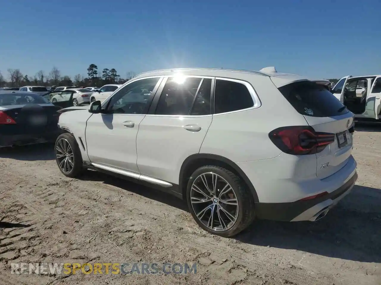 2 Photograph of a damaged car WBX57DP03PN187751 BMW X3 2023