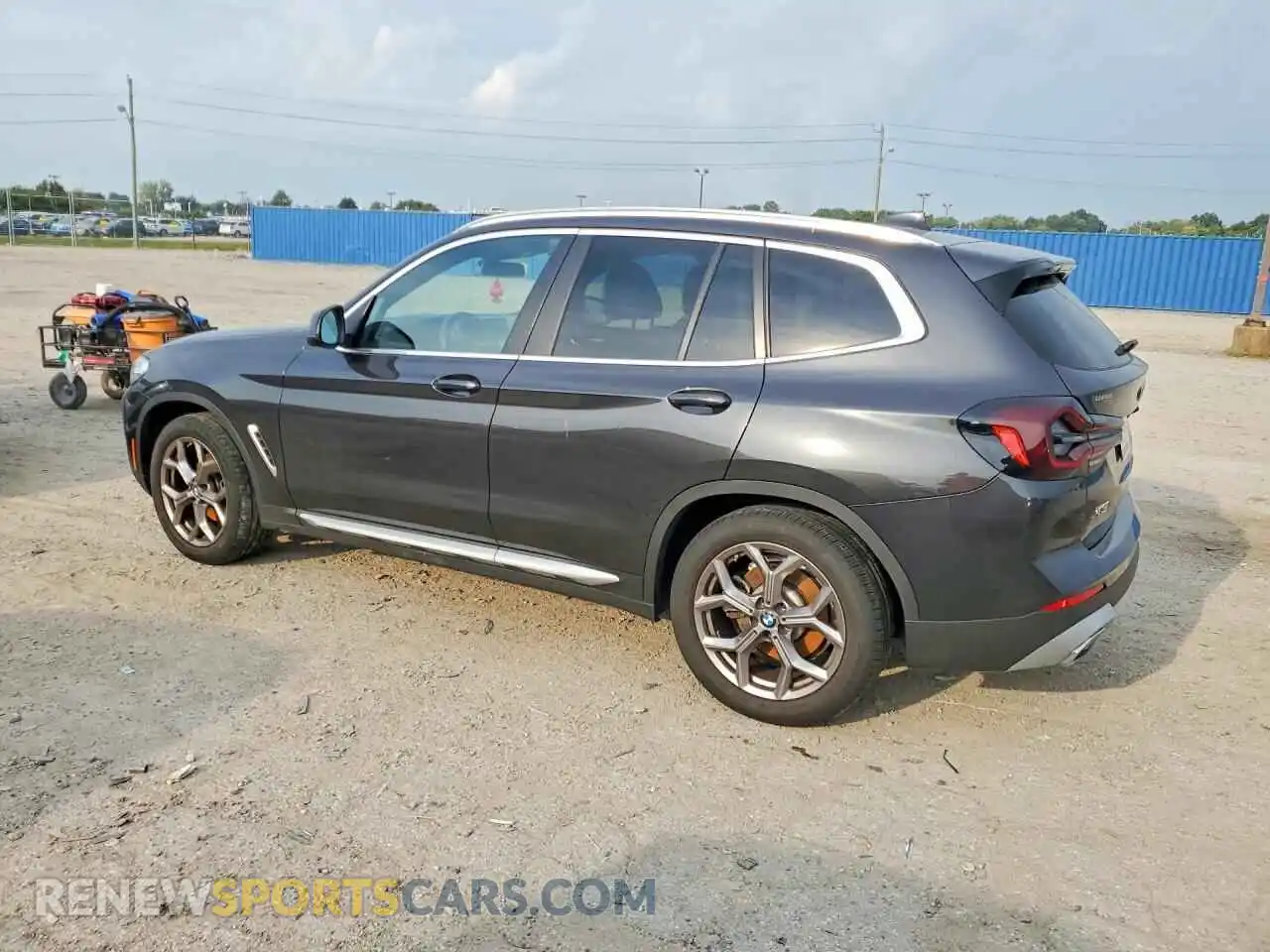 2 Photograph of a damaged car WBX57DP04PN218585 BMW X3 2023