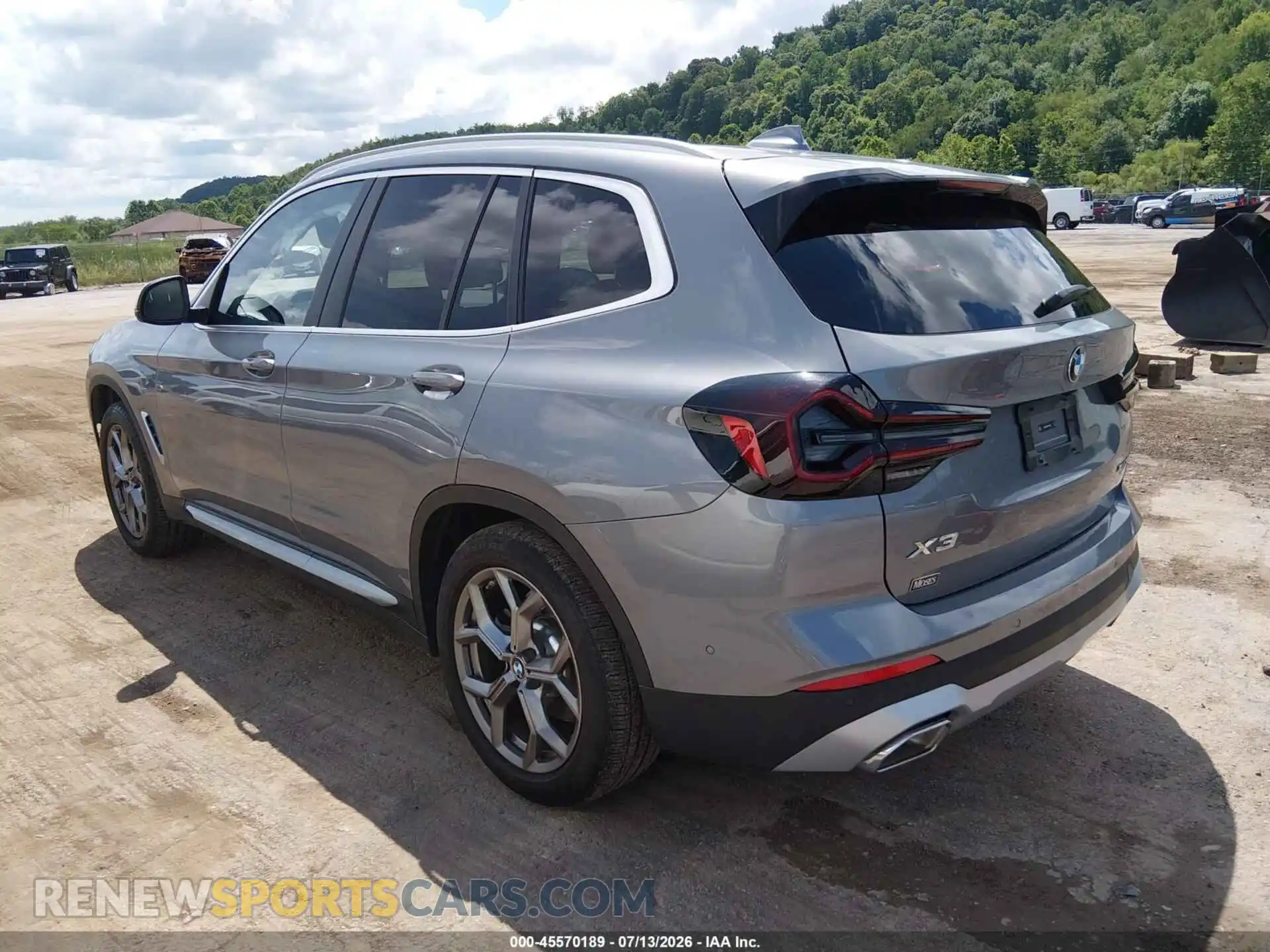 3 Photograph of a damaged car WBX57DP06PN237669 BMW X3 2023