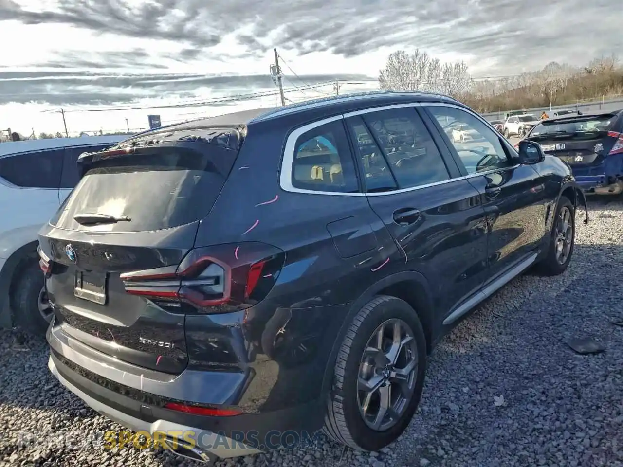 3 Photograph of a damaged car WBX57DP06PN243858 BMW X3 2023