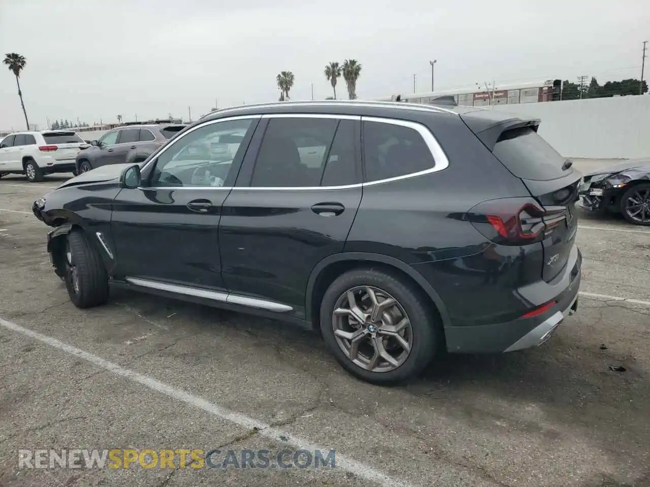 2 Photograph of a damaged car WBX57DP09PN247807 BMW X3 2023