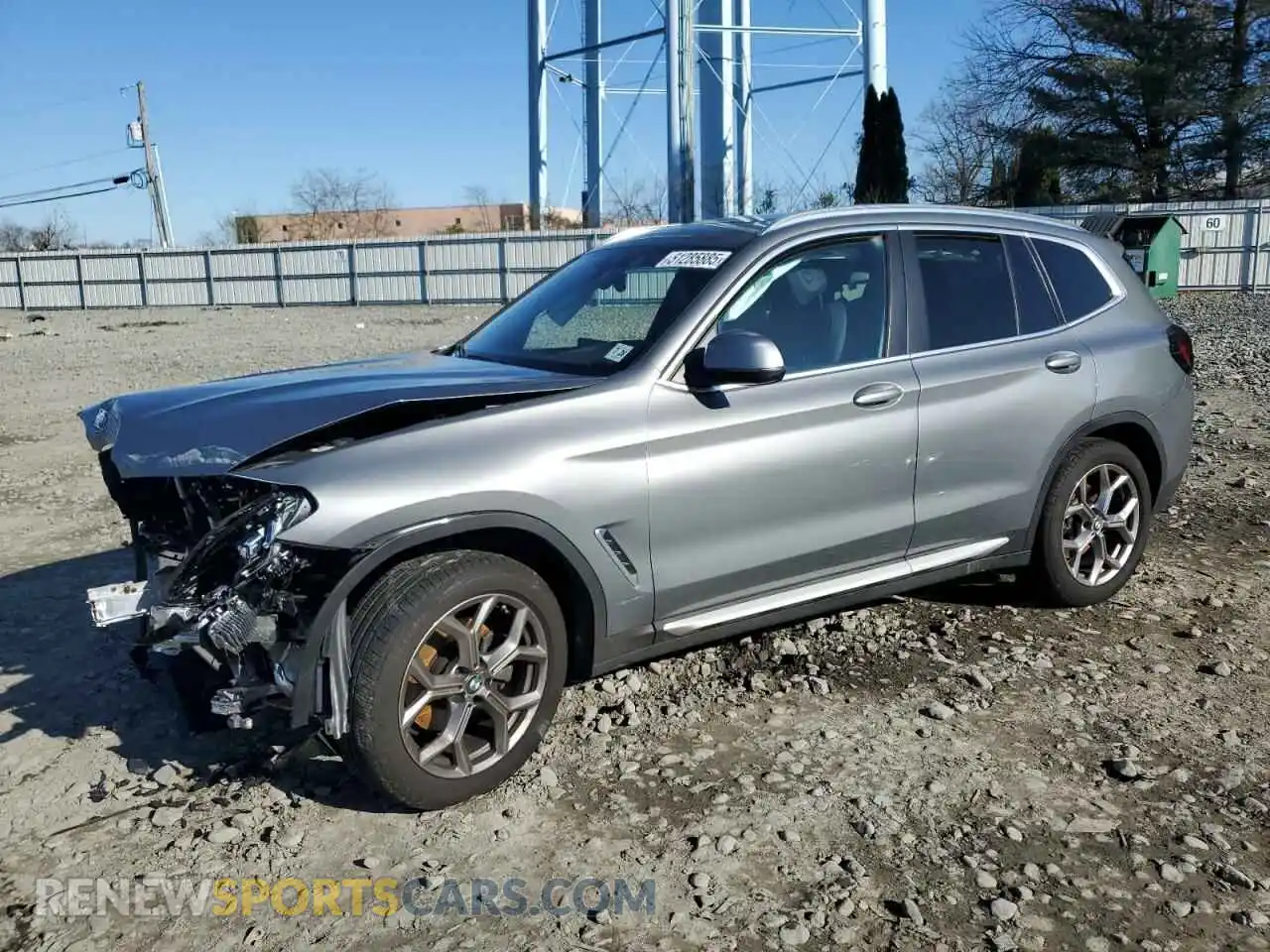 1 Photograph of a damaged car WBX57DP0XPN224908 BMW X3 2023