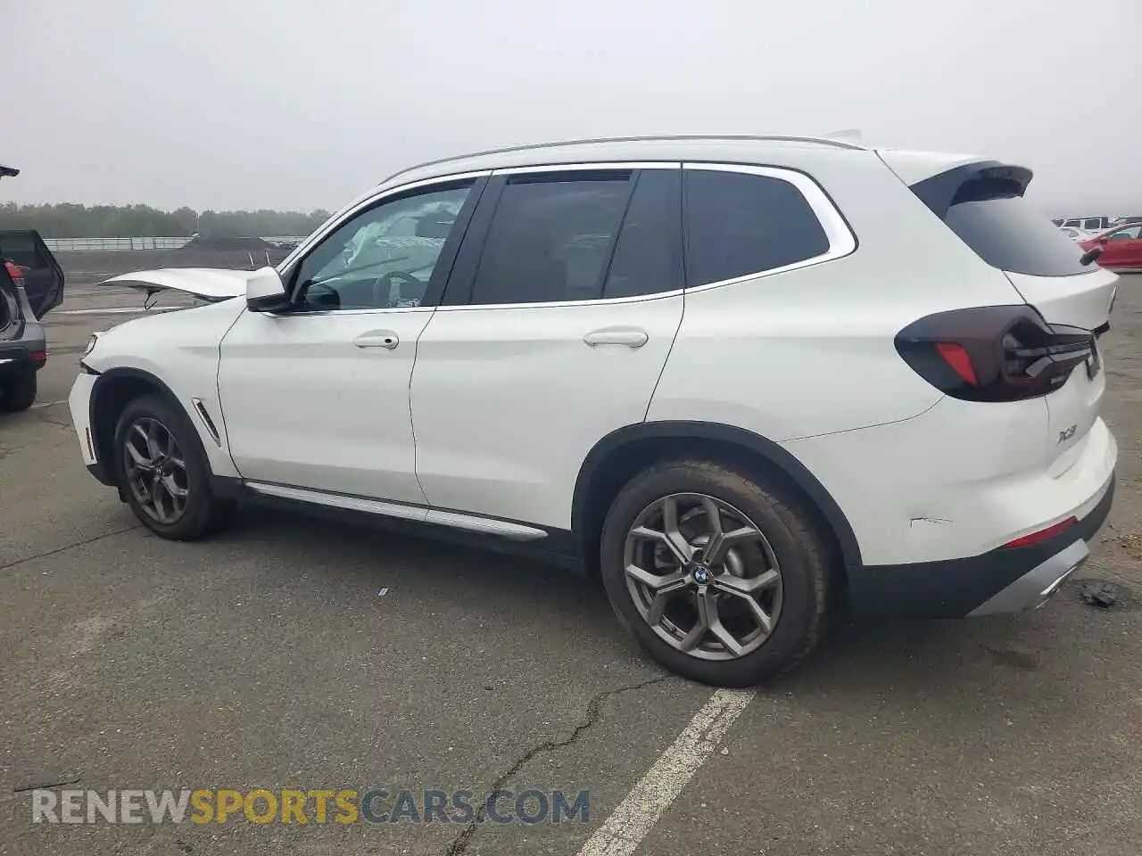2 Photograph of a damaged car WBX57DP0XPN242258 BMW X3 2023