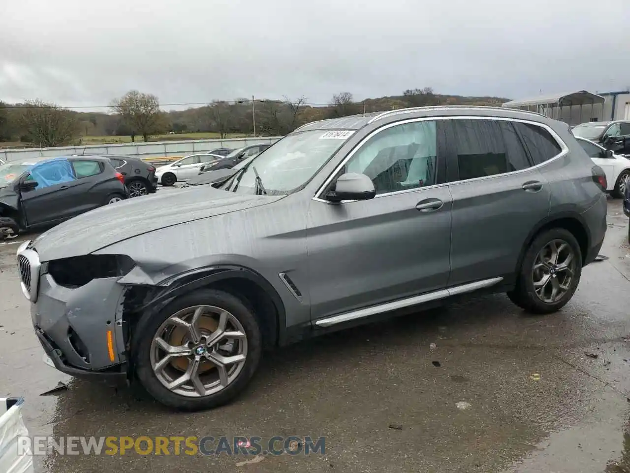 1 Photograph of a damaged car WBX57DP0XPN245841 BMW X3 2023