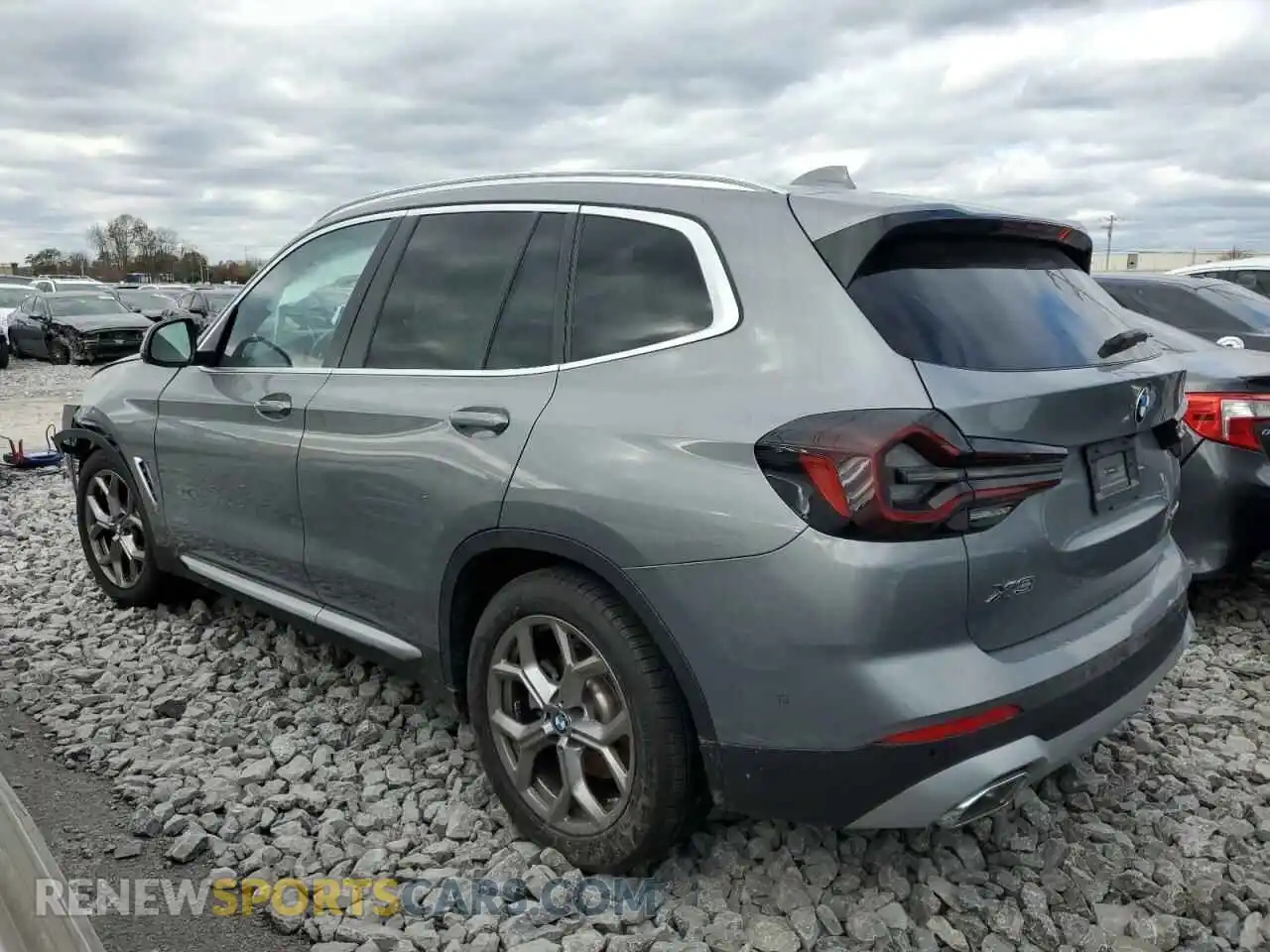 2 Photograph of a damaged car WBX57DP0XPN245841 BMW X3 2023
