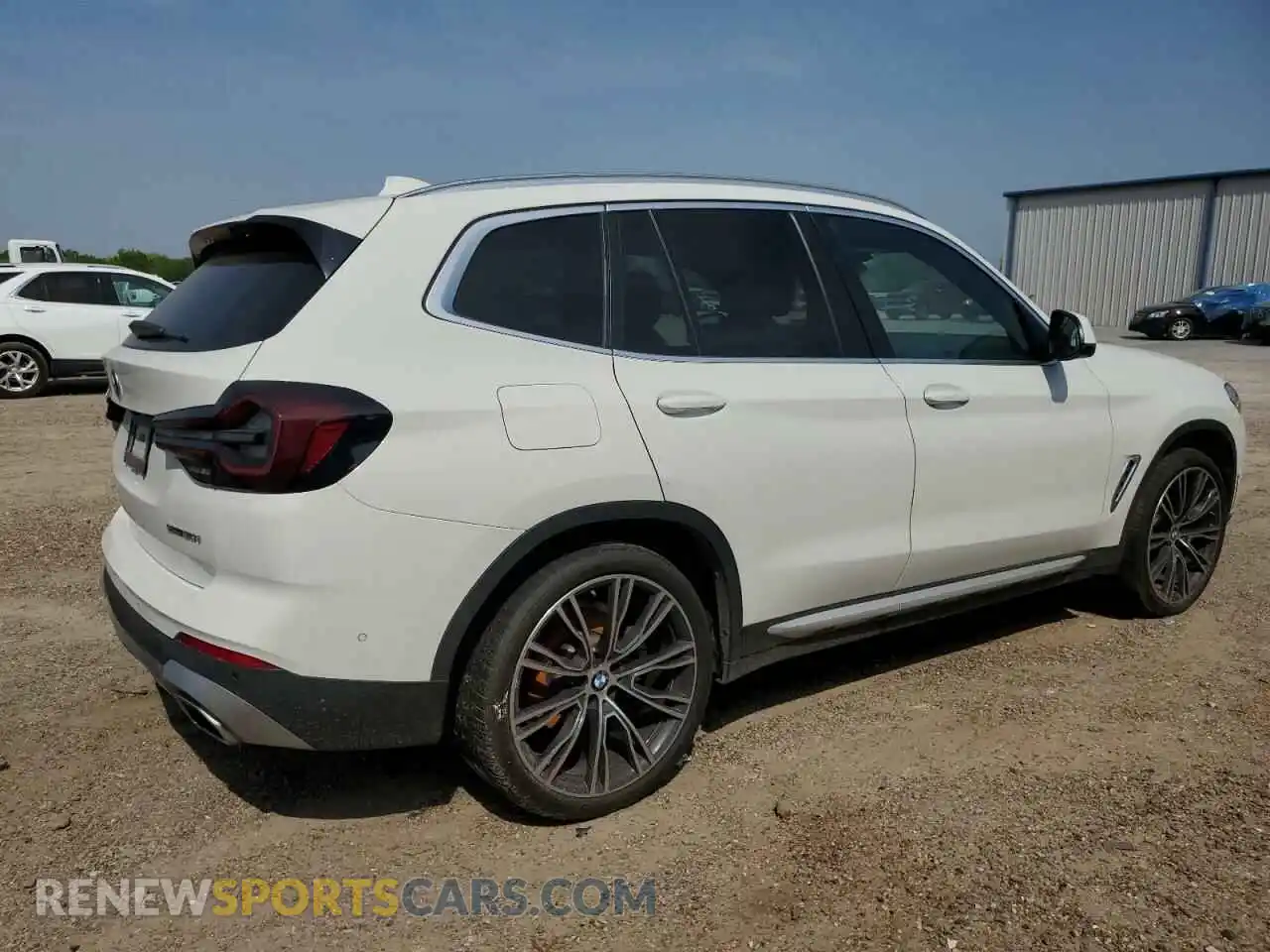 3 Photograph of a damaged car 5UX43DP00R9T51388 BMW X3 2024